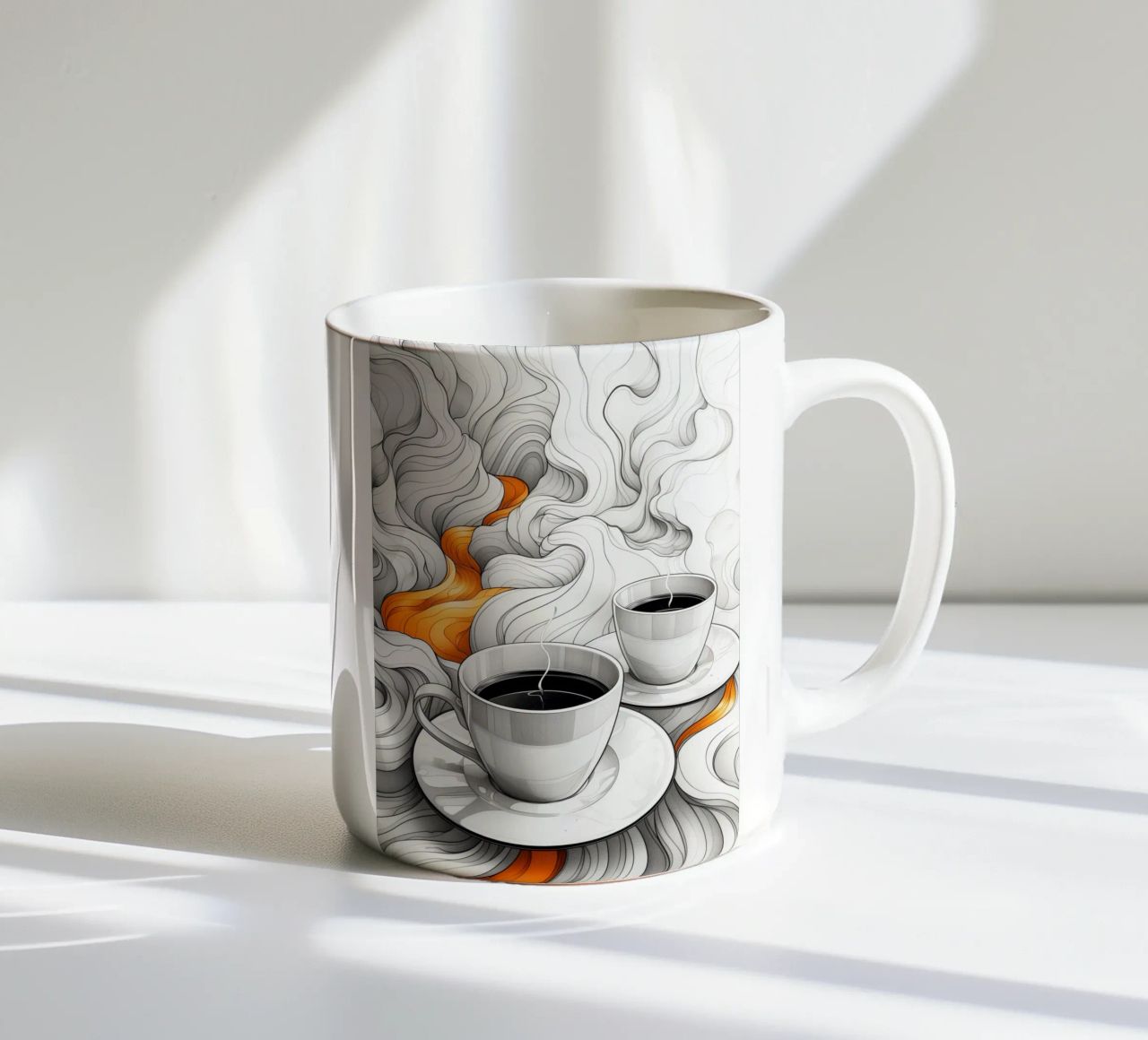È l'ora del caffè espresso tazza in ceramica da Justyna Jaszke JBJart