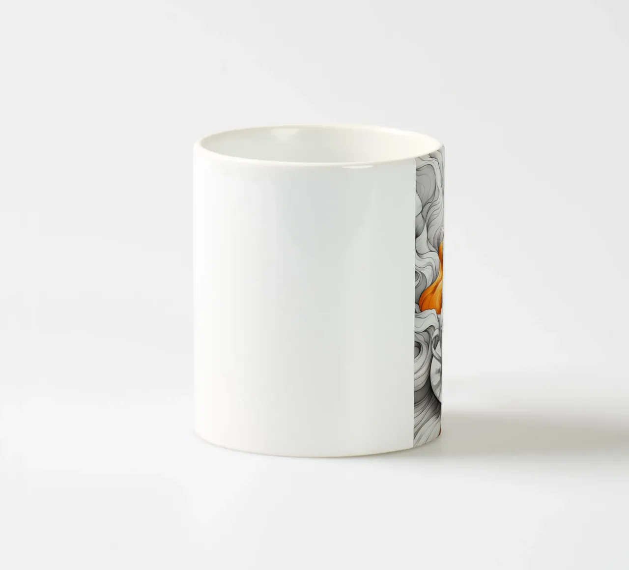 C'est l'heure du café expresso mug en céramique de Justyna Jaszke JBJart