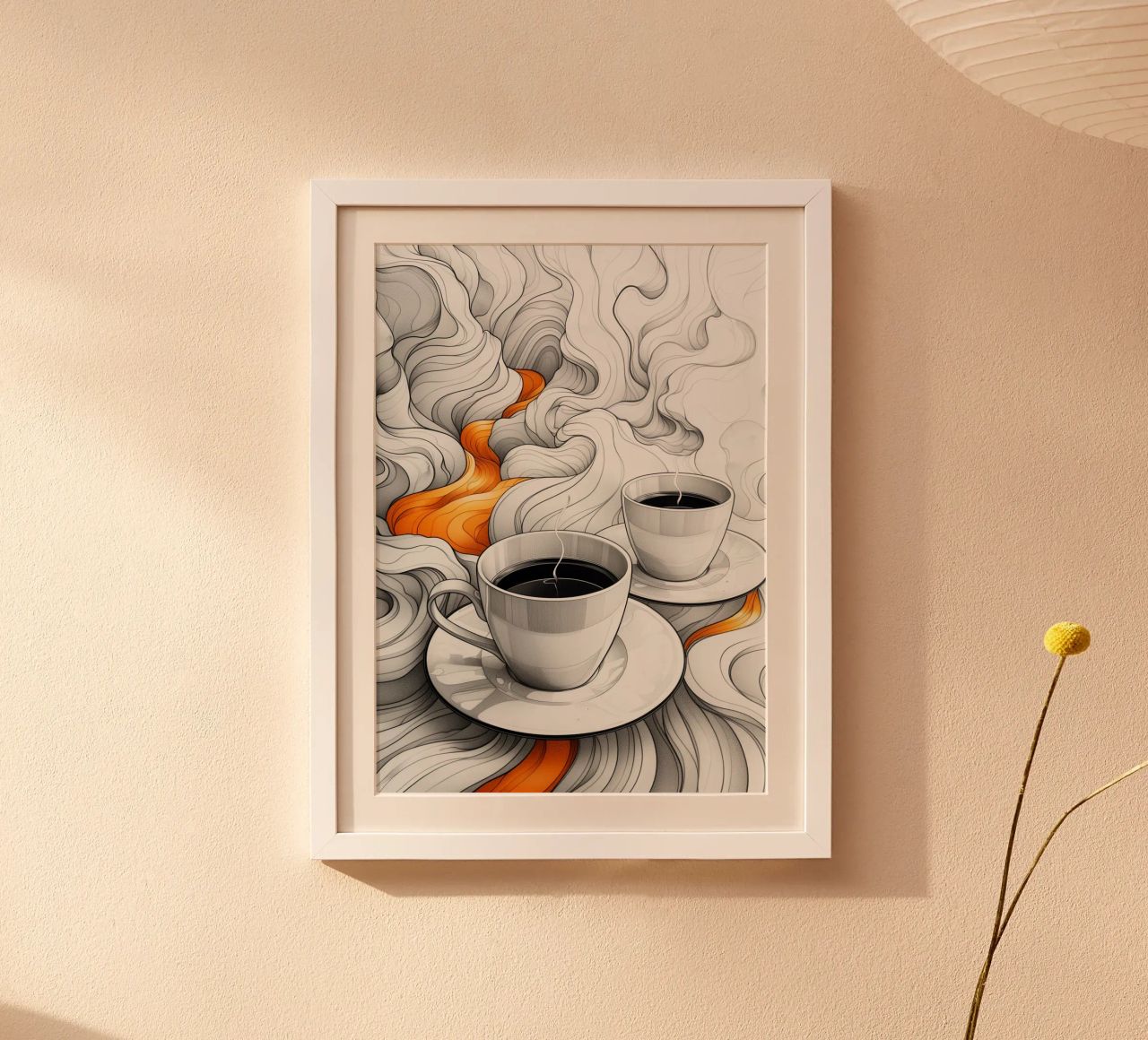 È l'ora del caffè espresso carta hahnemühle da Justyna Jaszke JBJart