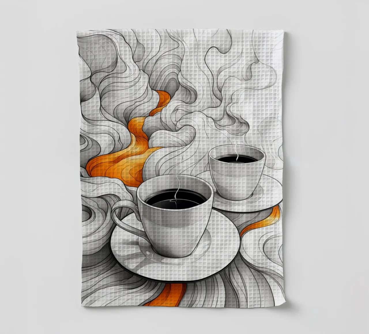 È l'ora del caffè espresso canovaccio da cucina da Justyna Jaszke JBJart