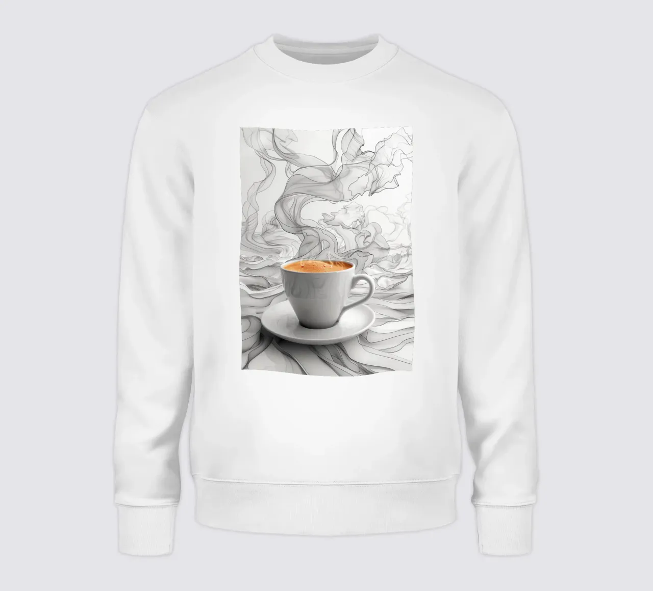Es ist Kaffeezeit Expresso Sweatshirt von Justyna Jaszke JBJart