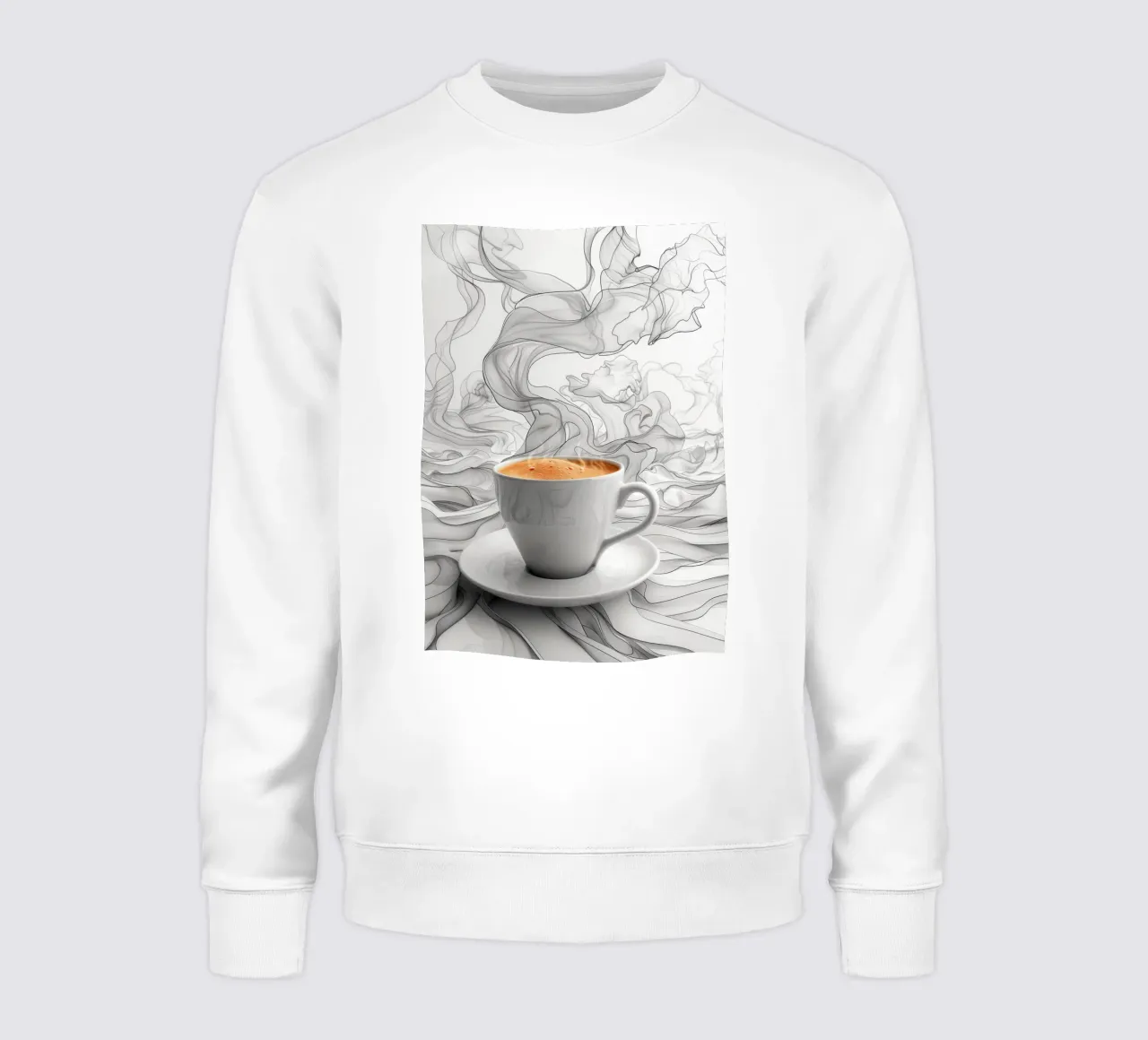 It's coffee time expresso sweatshirt by Justyna Jaszke JBJart