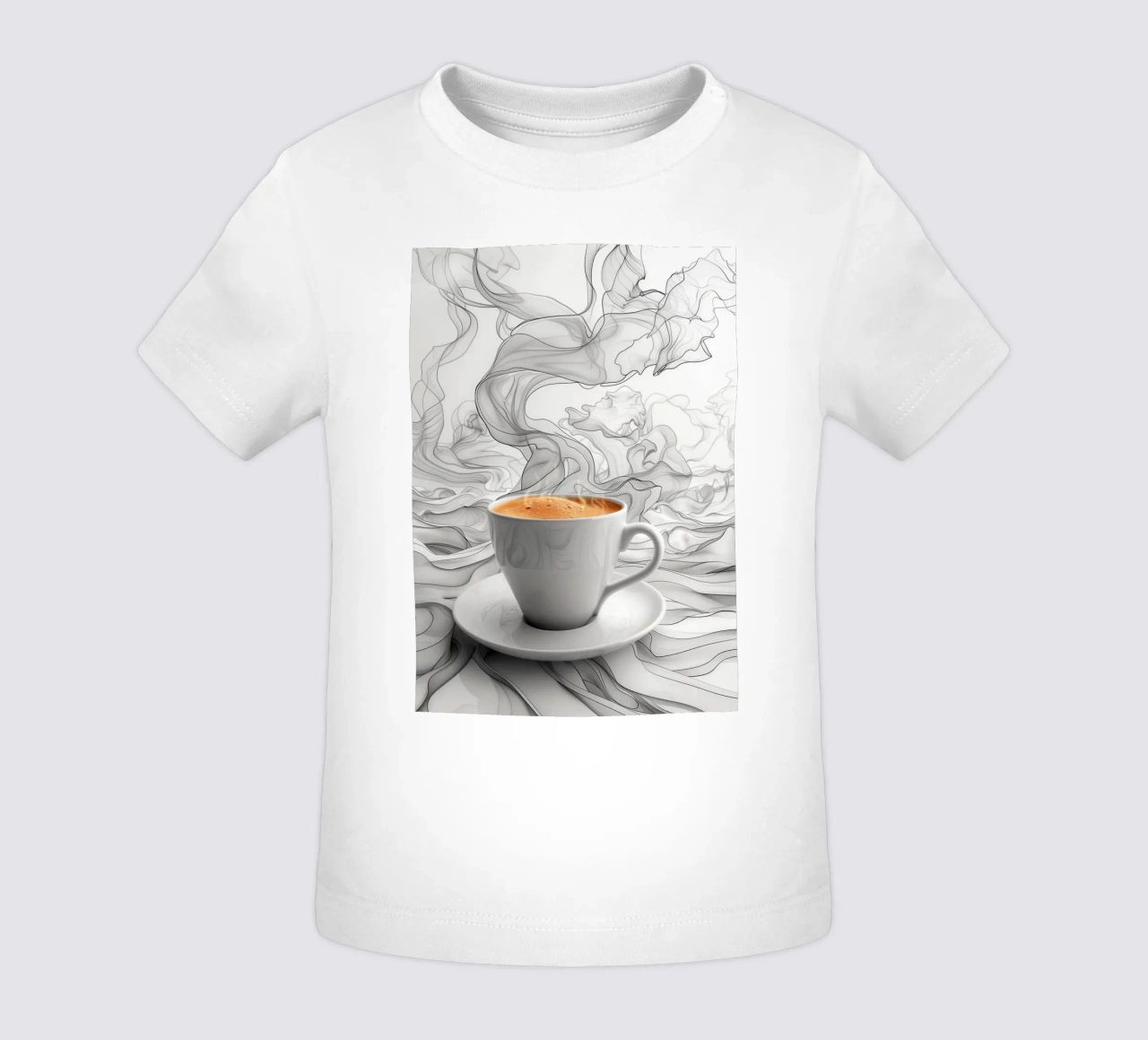 È l'ora del caffè espresso maglietta neonato da Justyna Jaszke JBJart