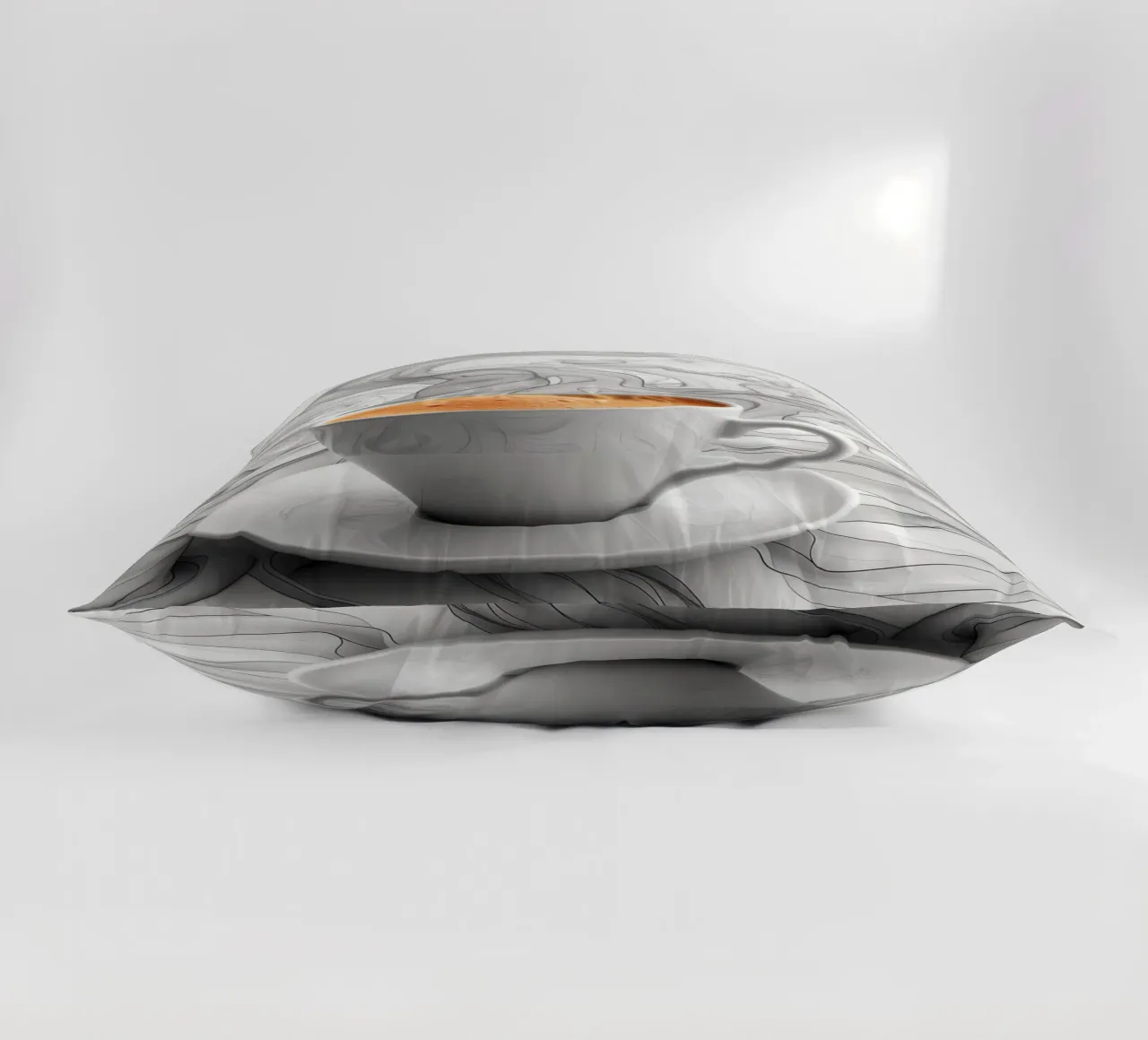 È l'ora del caffè espresso cuscino da Justyna Jaszke JBJart