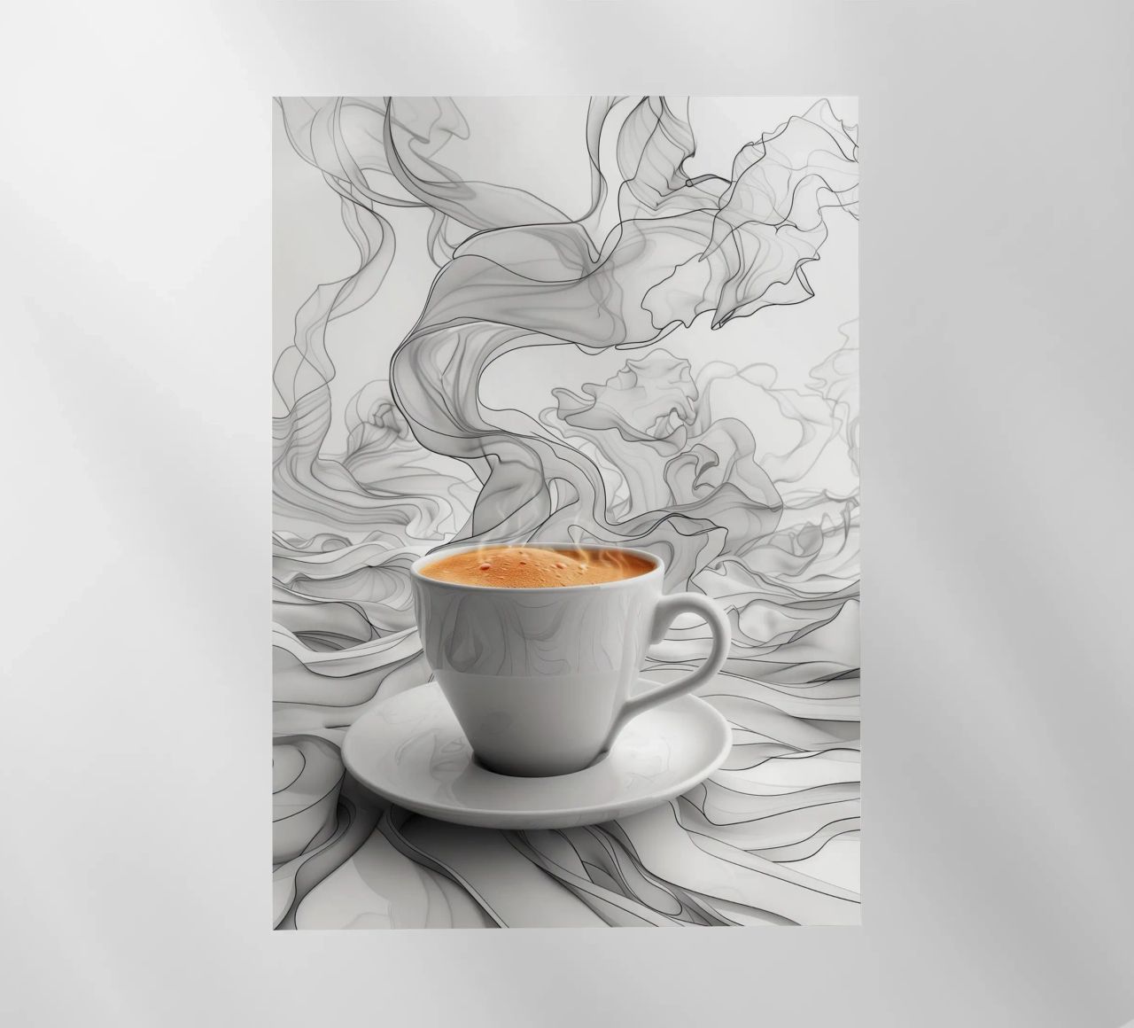 È l'ora del caffè espresso pellicola backlit da Justyna Jaszke JBJart