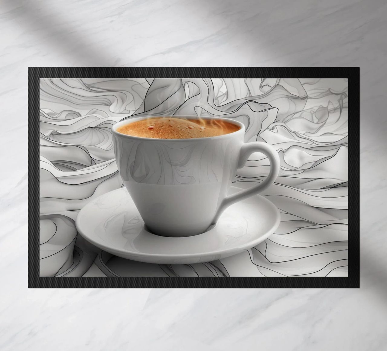 È l'ora del caffè espresso zerbino da Justyna Jaszke JBJart