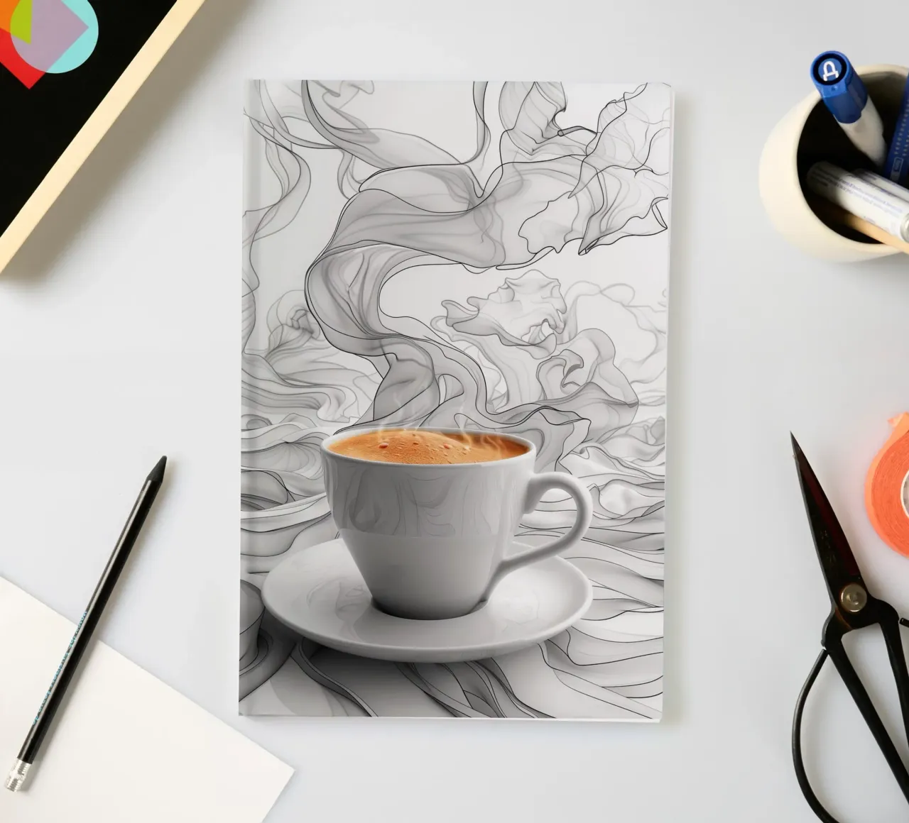 È l'ora del caffè espresso diario da Justyna Jaszke JBJart