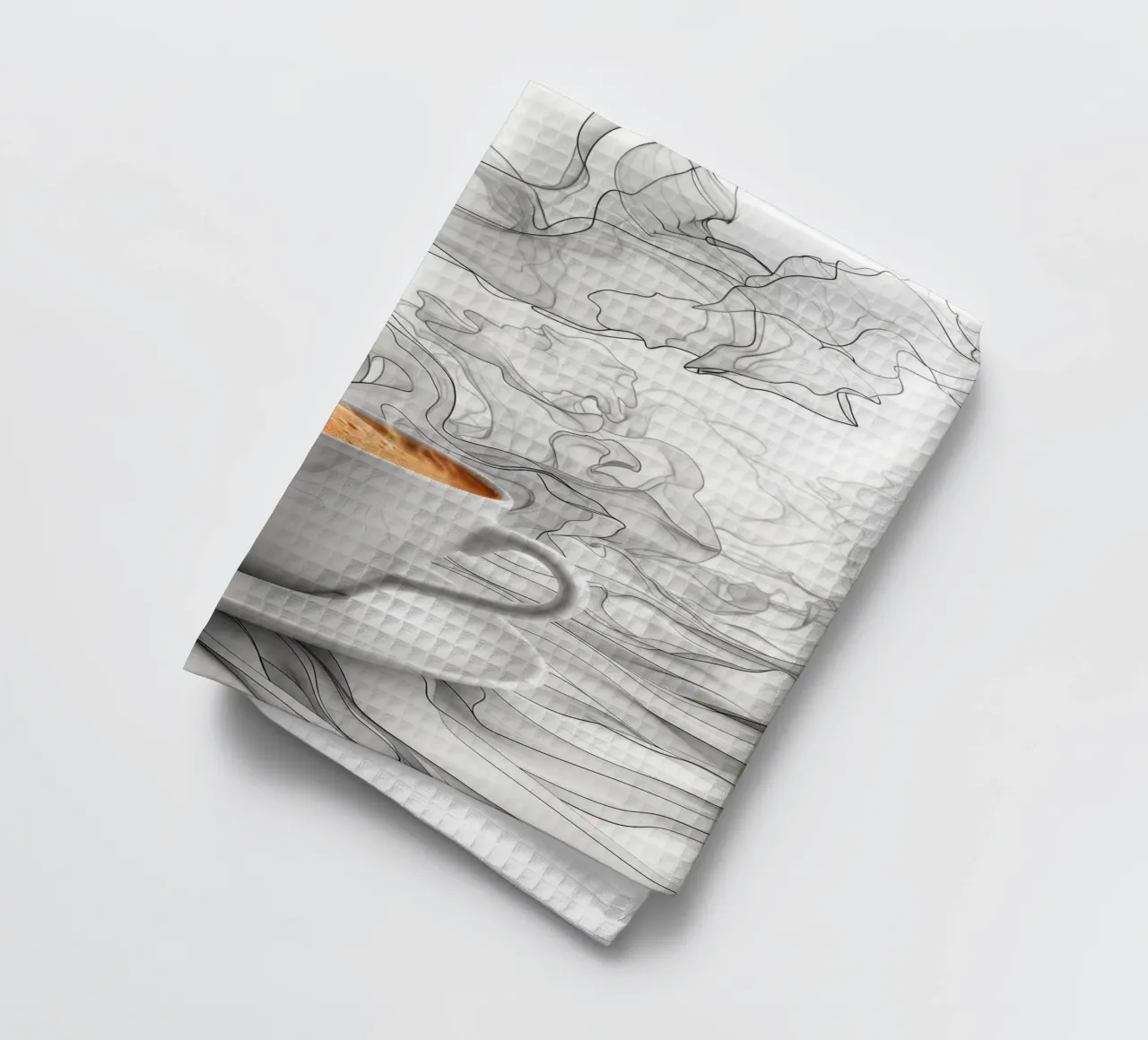 È l'ora del caffè espresso canovaccio da cucina da Justyna Jaszke JBJart