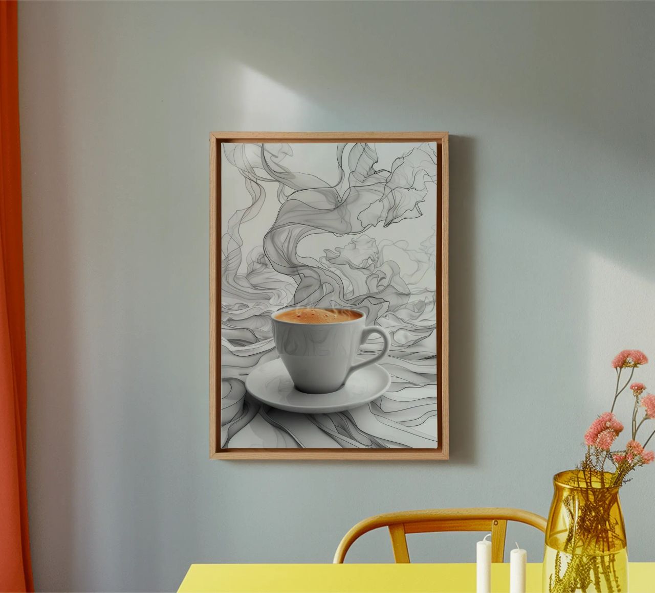 È l'ora del caffè espresso tela da Justyna Jaszke JBJart