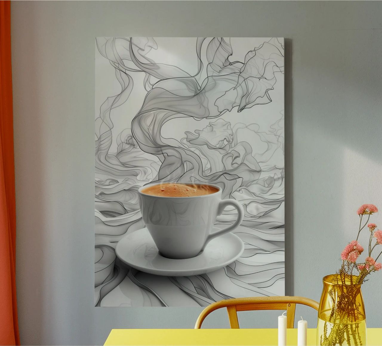 È l'ora del caffè espresso tela da Justyna Jaszke JBJart