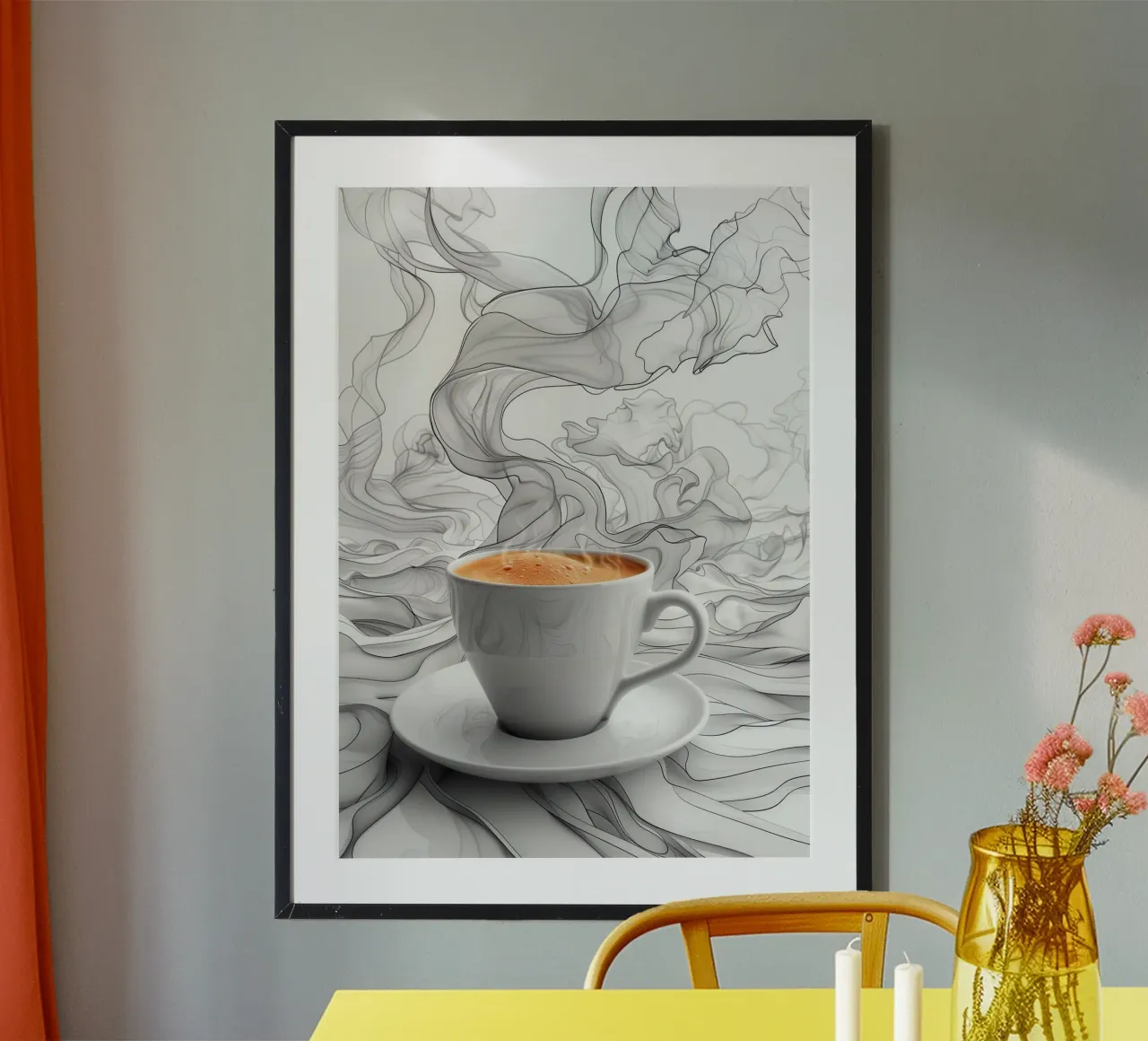 È l'ora del caffè espresso carta hahnemühle da Justyna Jaszke JBJart