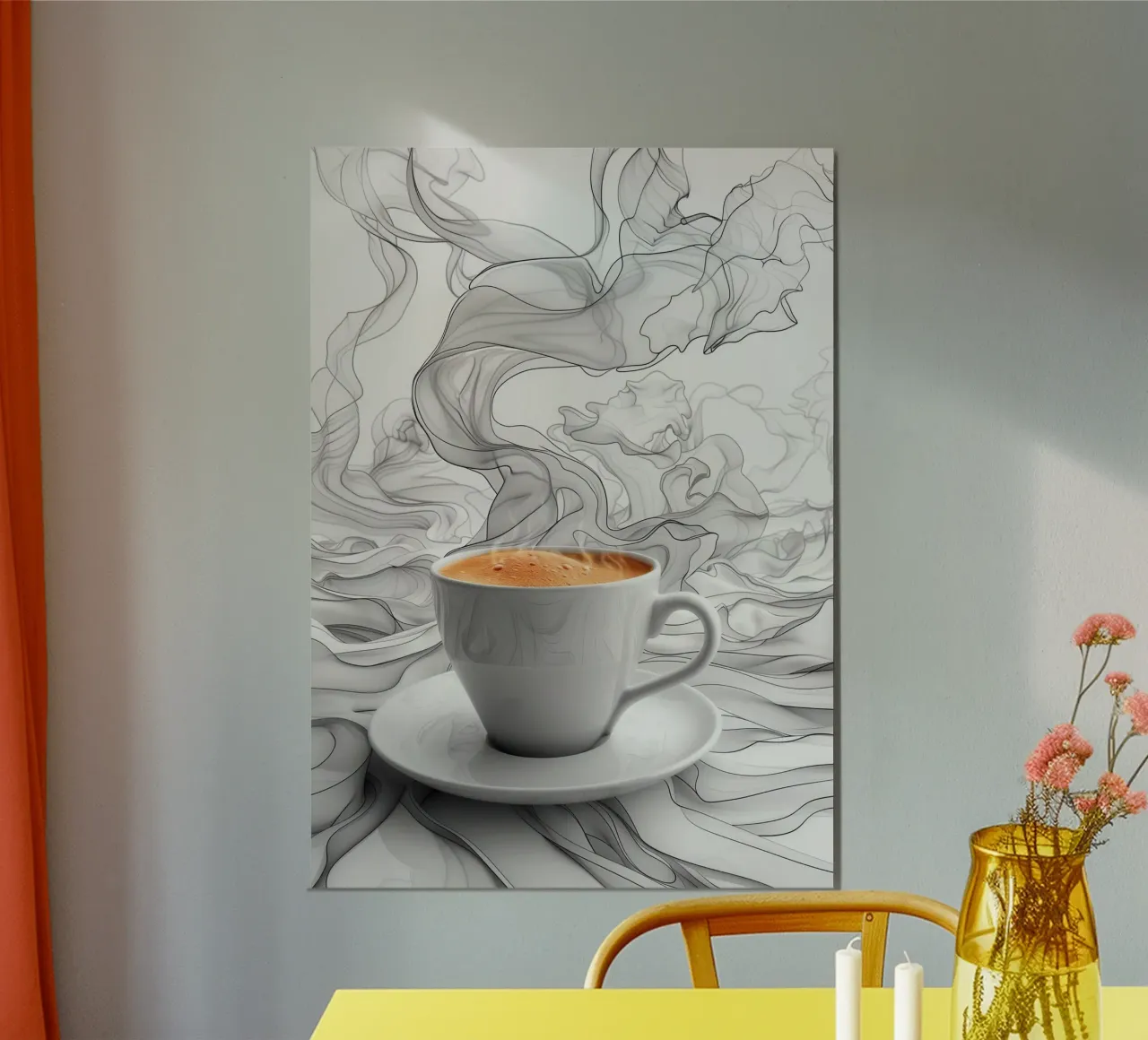 È l'ora del caffè espresso carta hahnemühle da Justyna Jaszke JBJart