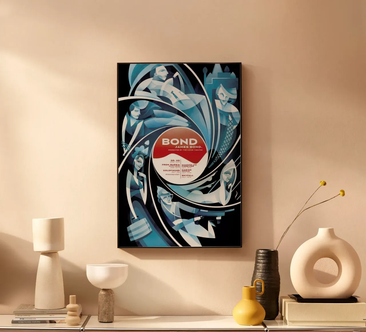 Bond. James Bond. plexiglass da Sean Loose