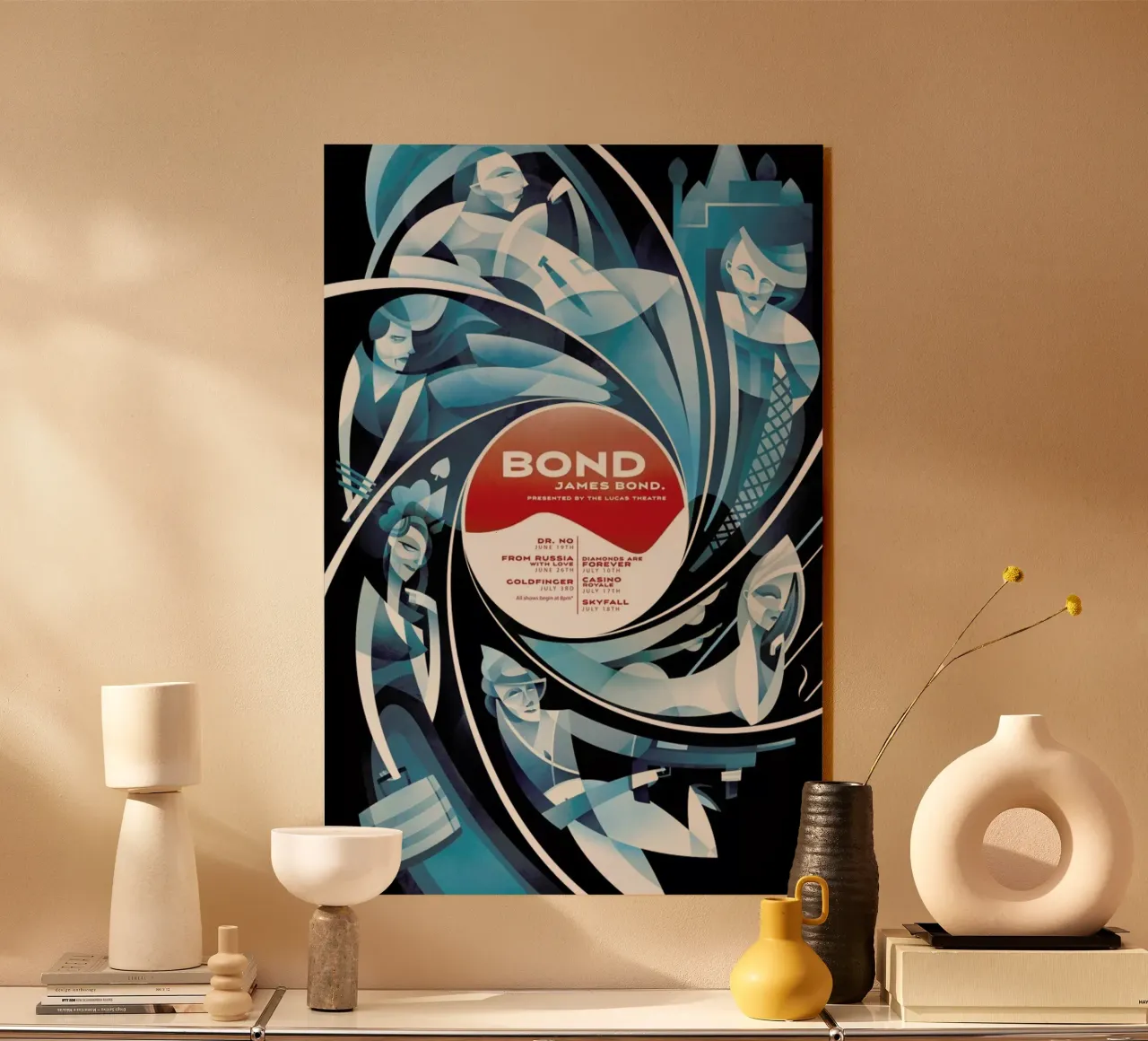 Bond. James Bond. plexiglass da Sean Loose