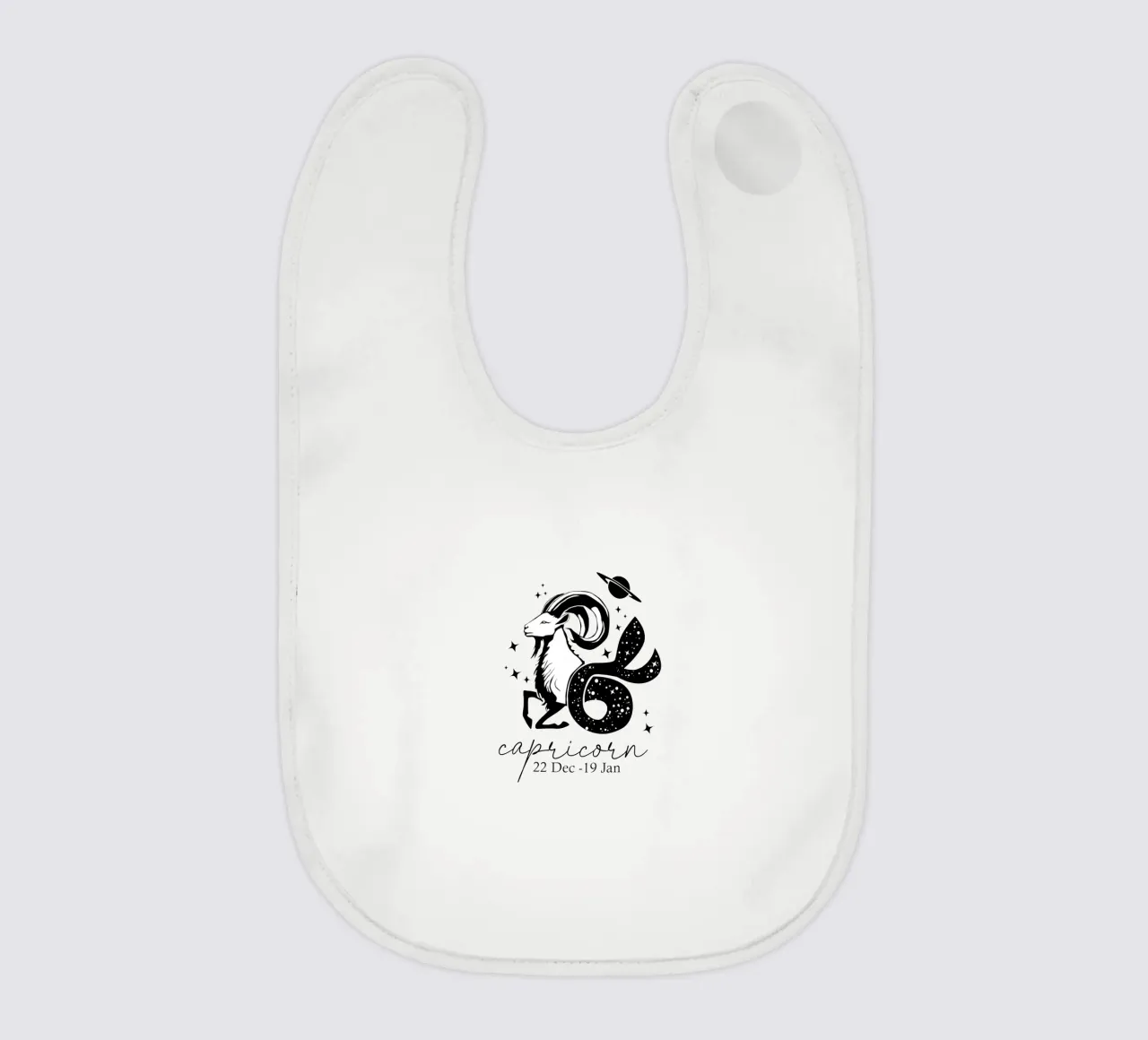 Steinbock Babylätzchen von Indigo Rain