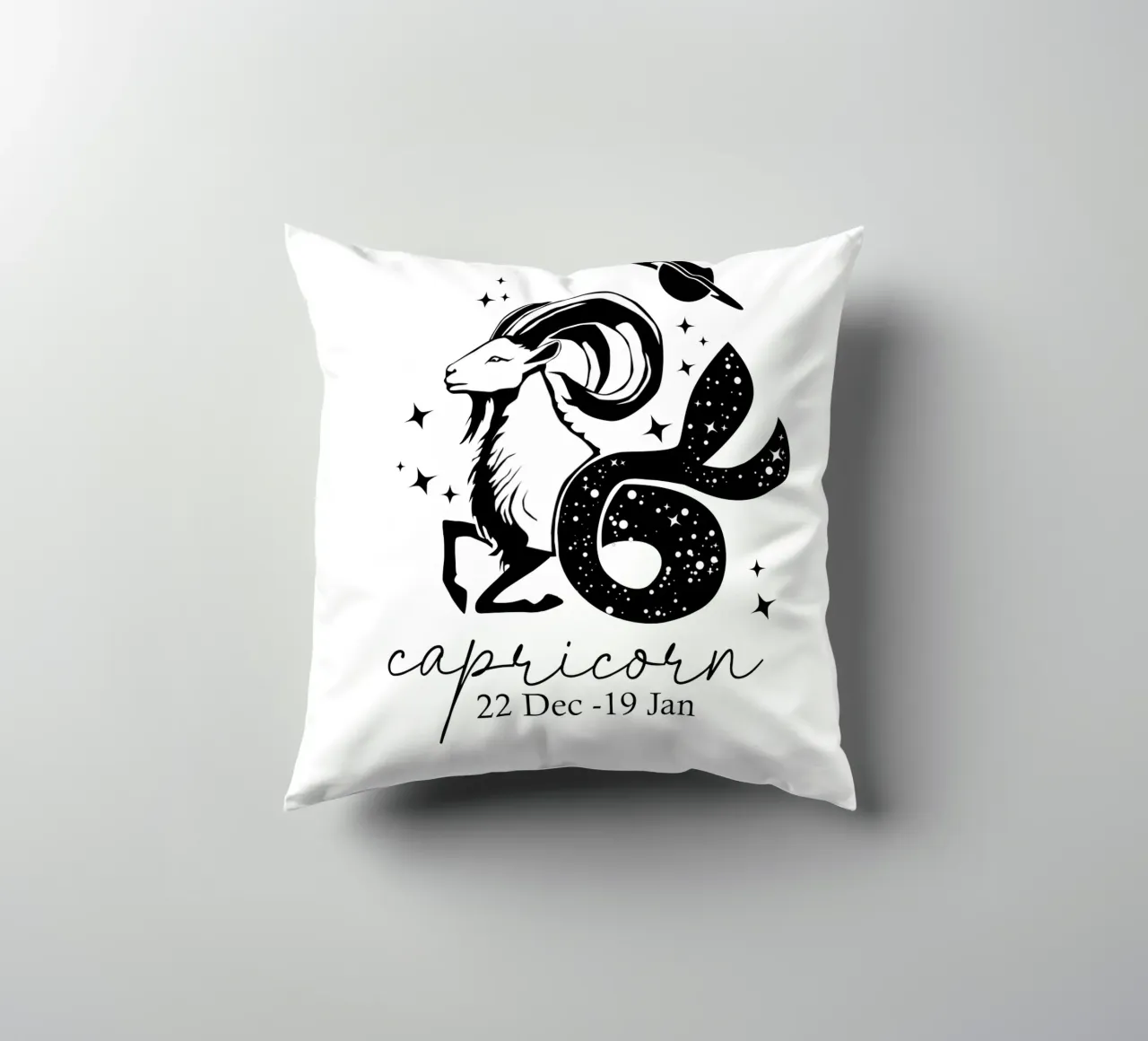 Capricorn cuscino da Indigo Rain