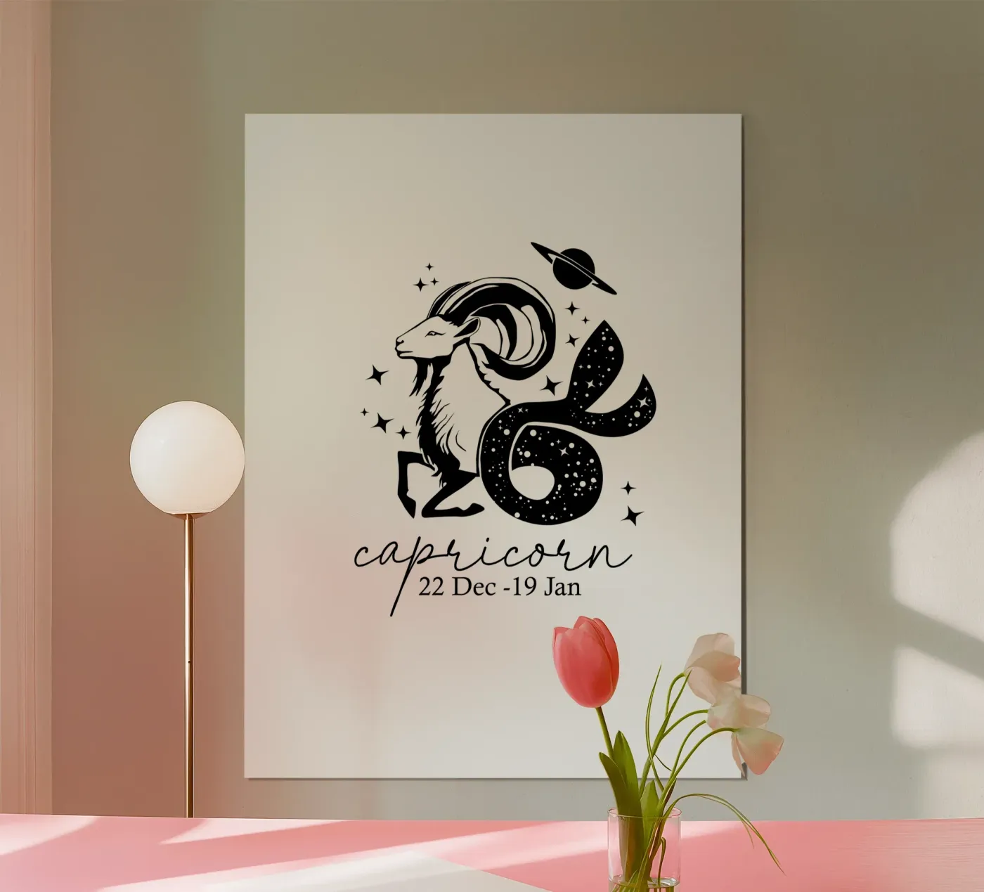 Capricorn Poster von Indigo Rain