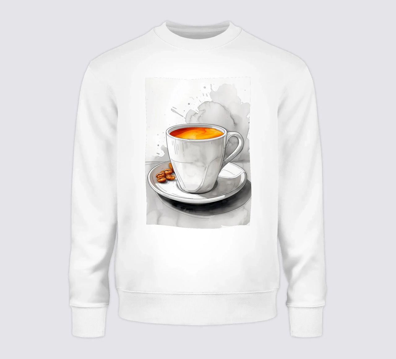 È l'ora del caffè felpa da Justyna Jaszke JBJart