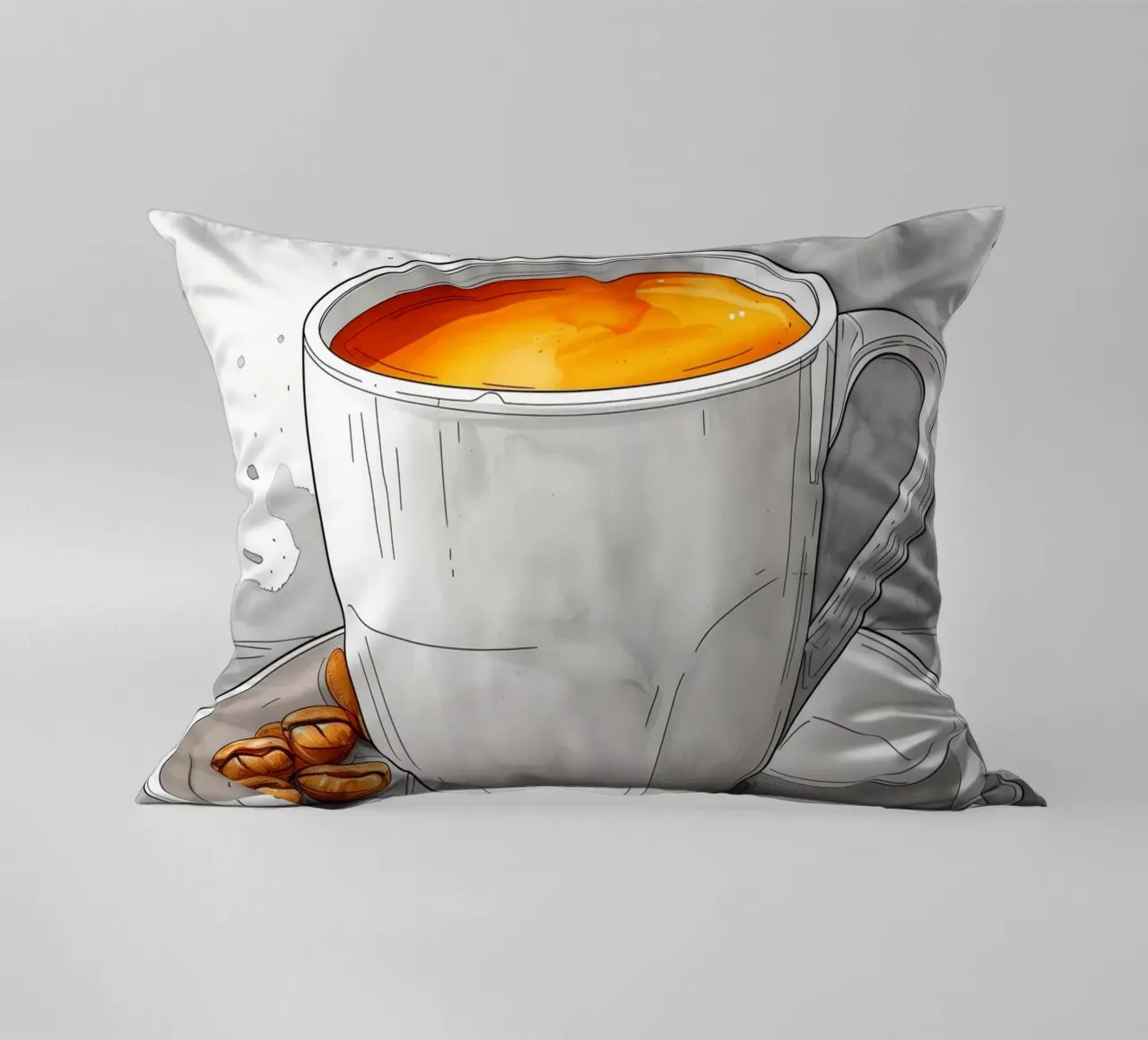 È l'ora del caffè cuscino da Justyna Jaszke JBJart