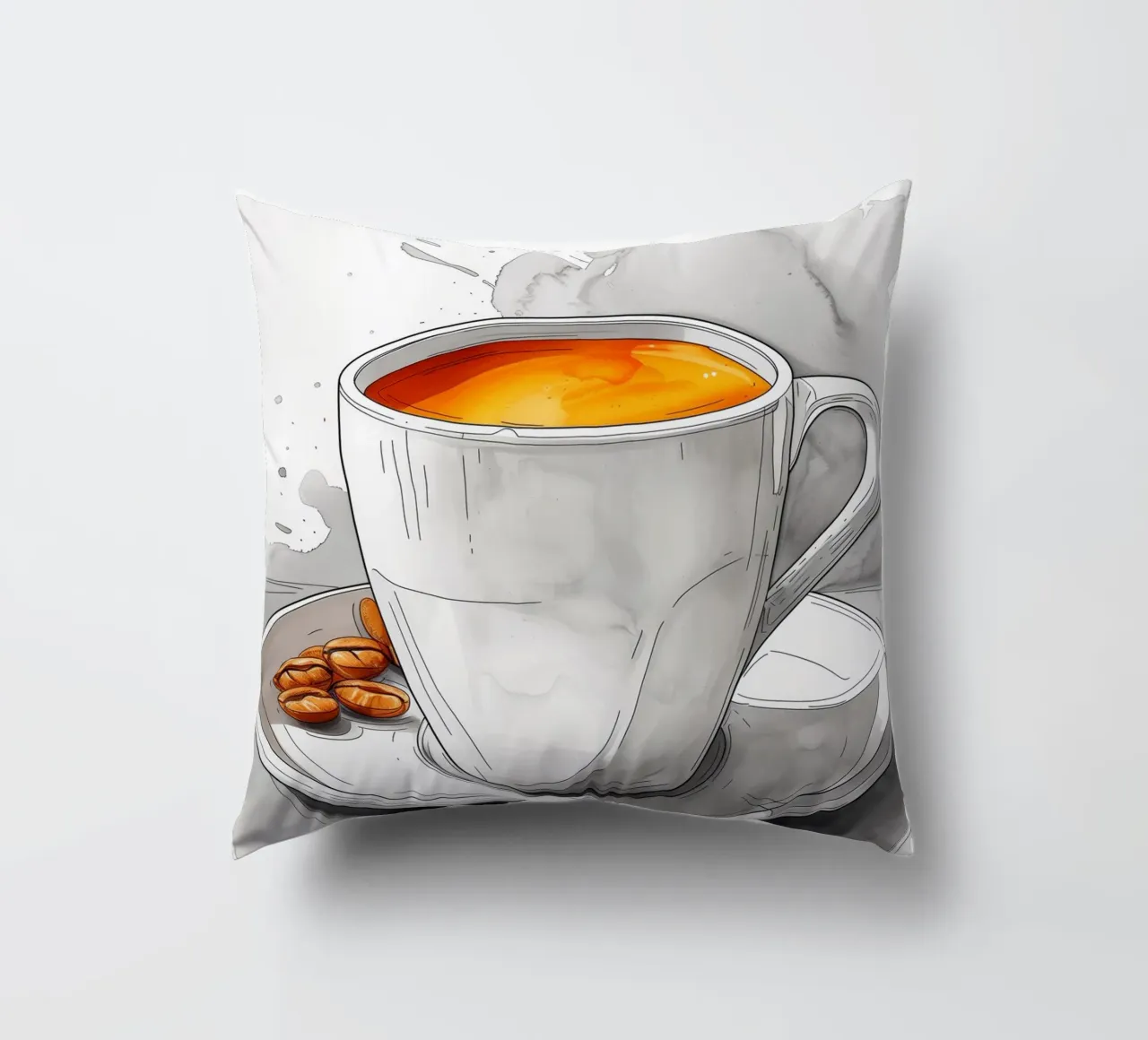 È l'ora del caffè cuscino da Justyna Jaszke JBJart