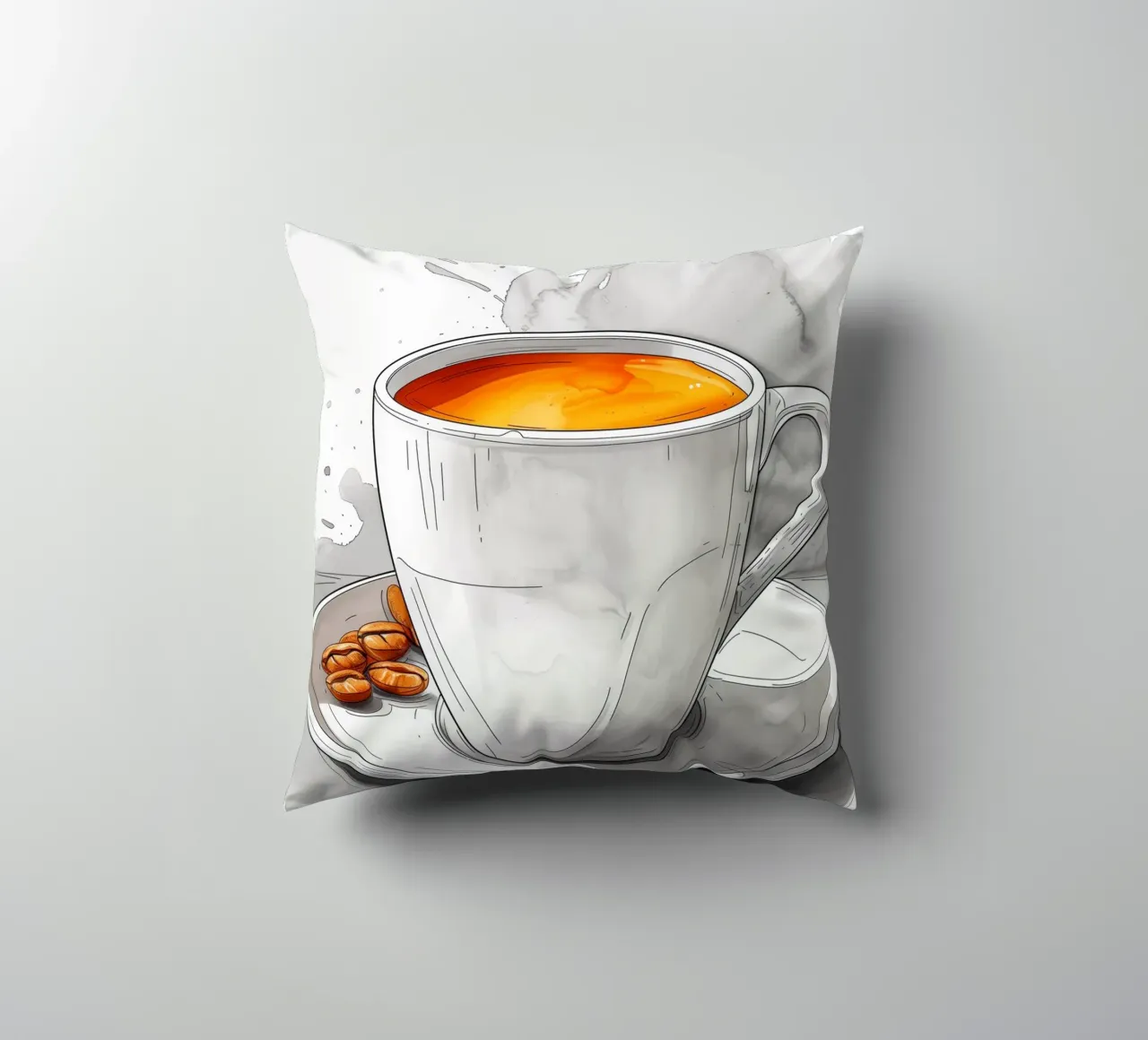 È l'ora del caffè cuscino da Justyna Jaszke JBJart