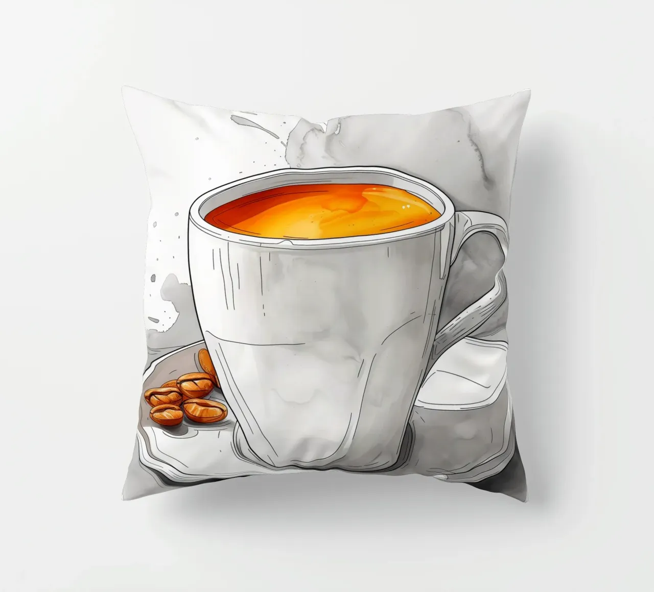 È l'ora del caffè cuscino da Justyna Jaszke JBJart