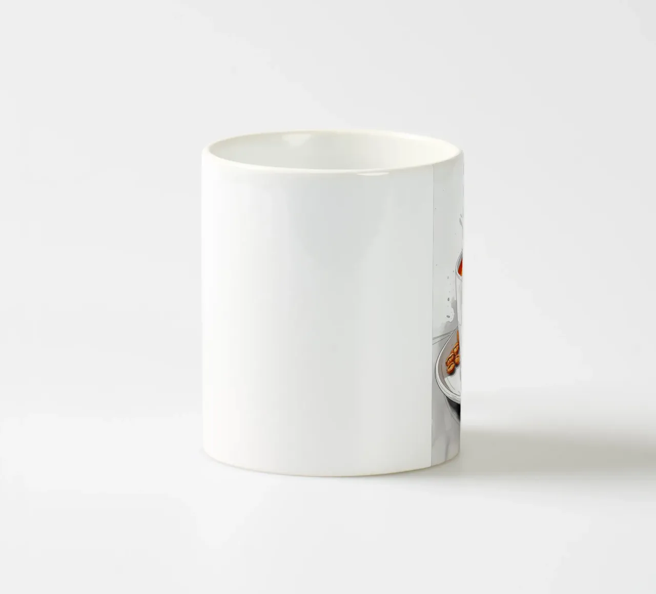 It's coffee time ceramic mug by Justyna Jaszke JBJart