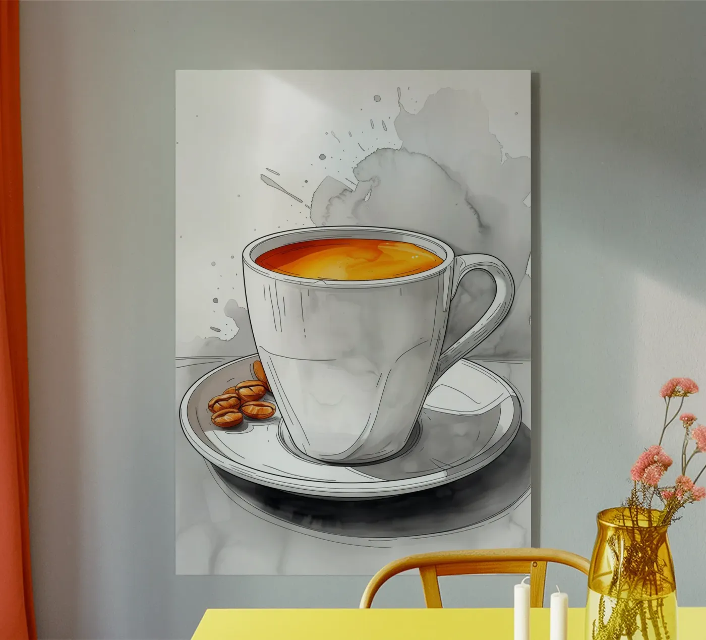 È l'ora del caffè plexiglass da Justyna Jaszke JBJart