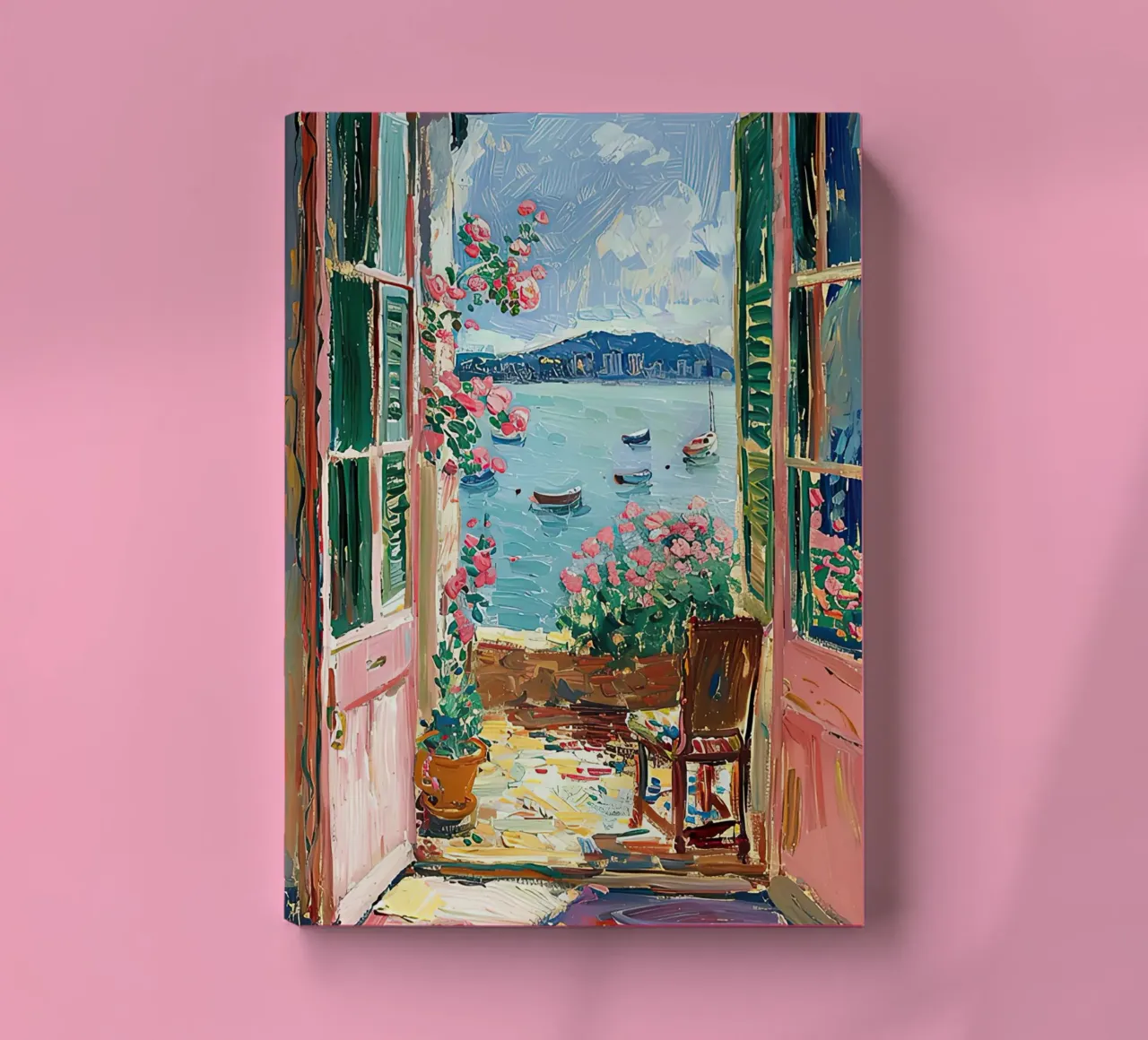 Matisse inspires Open Window "Light's Open Invitation" notebook by ArtByNiki