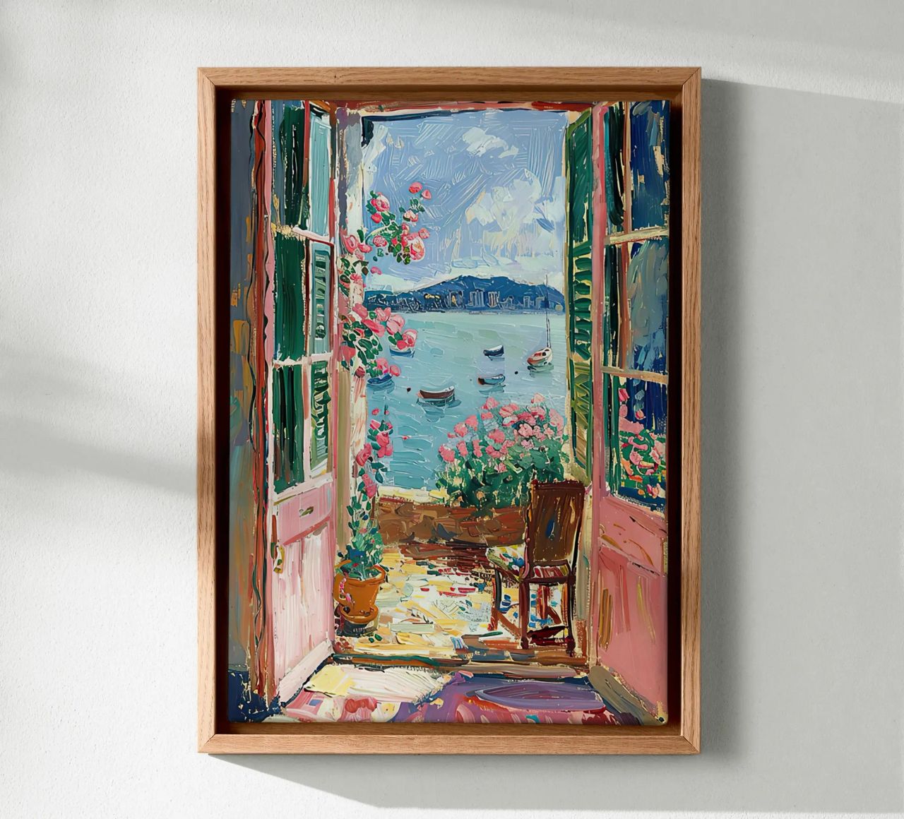 Matisse inspiriert Open Window "Light’s Open Invitation" Leinwand von ArtByNiki