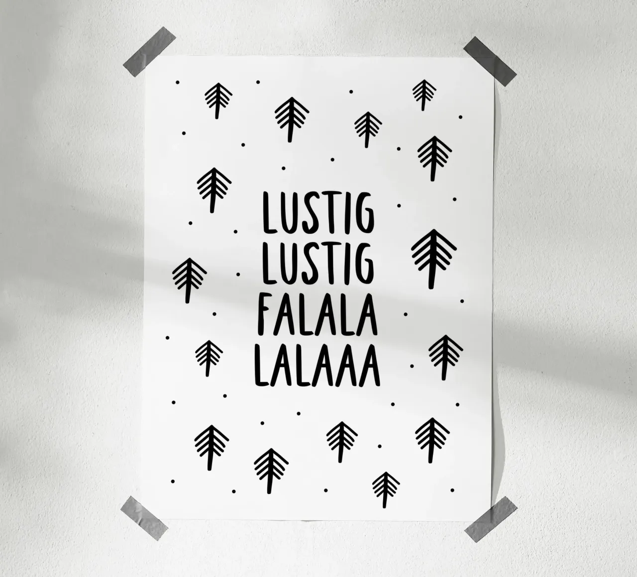 Lustig Lustig poster de BAINAI QUOTES