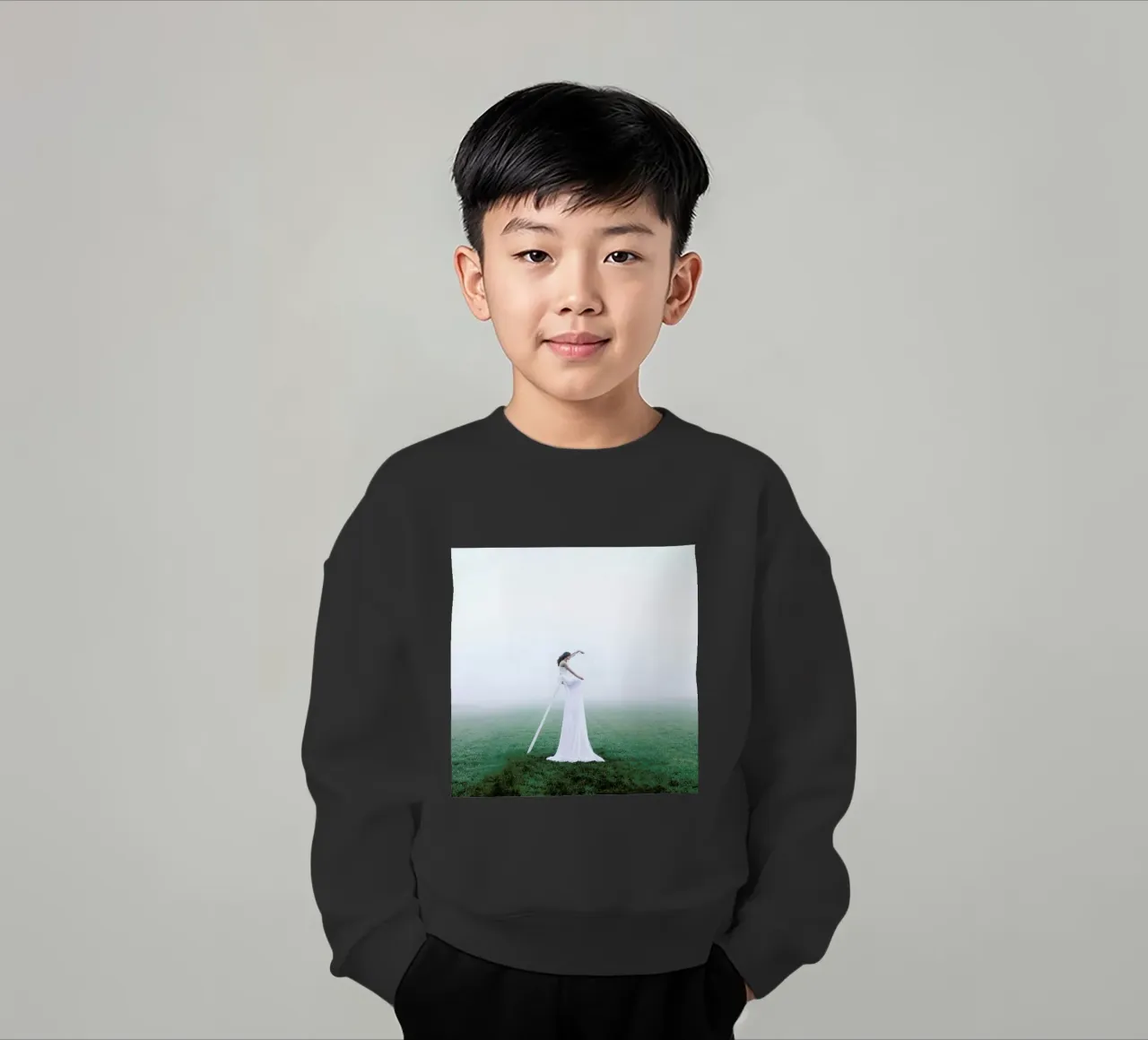 Step In Another World felpa bambino da Jovana Rikalo