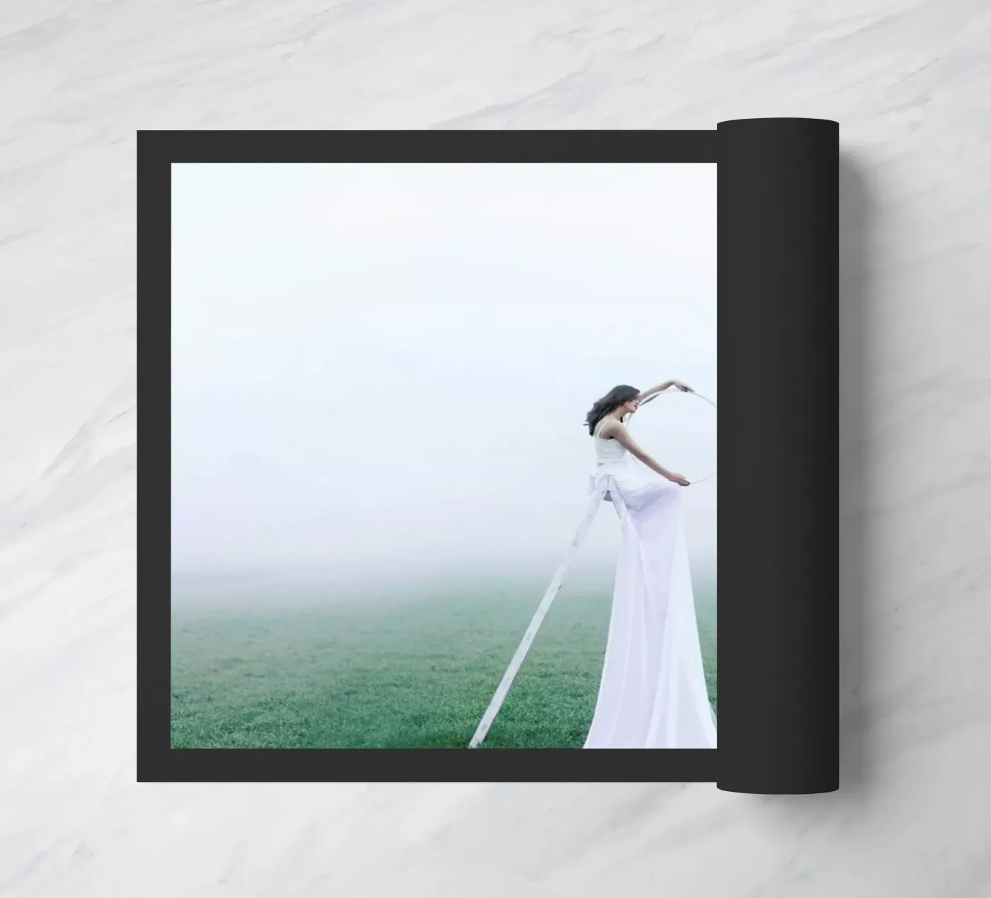 Step In Another World doormat by Jovana Rikalo