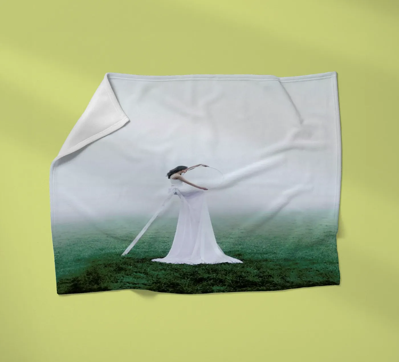 Step In Another World Fleecedecke von Jovana Rikalo