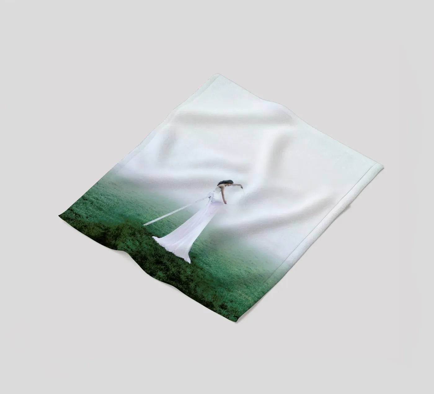 Step In Another World Fleecedecke von Jovana Rikalo