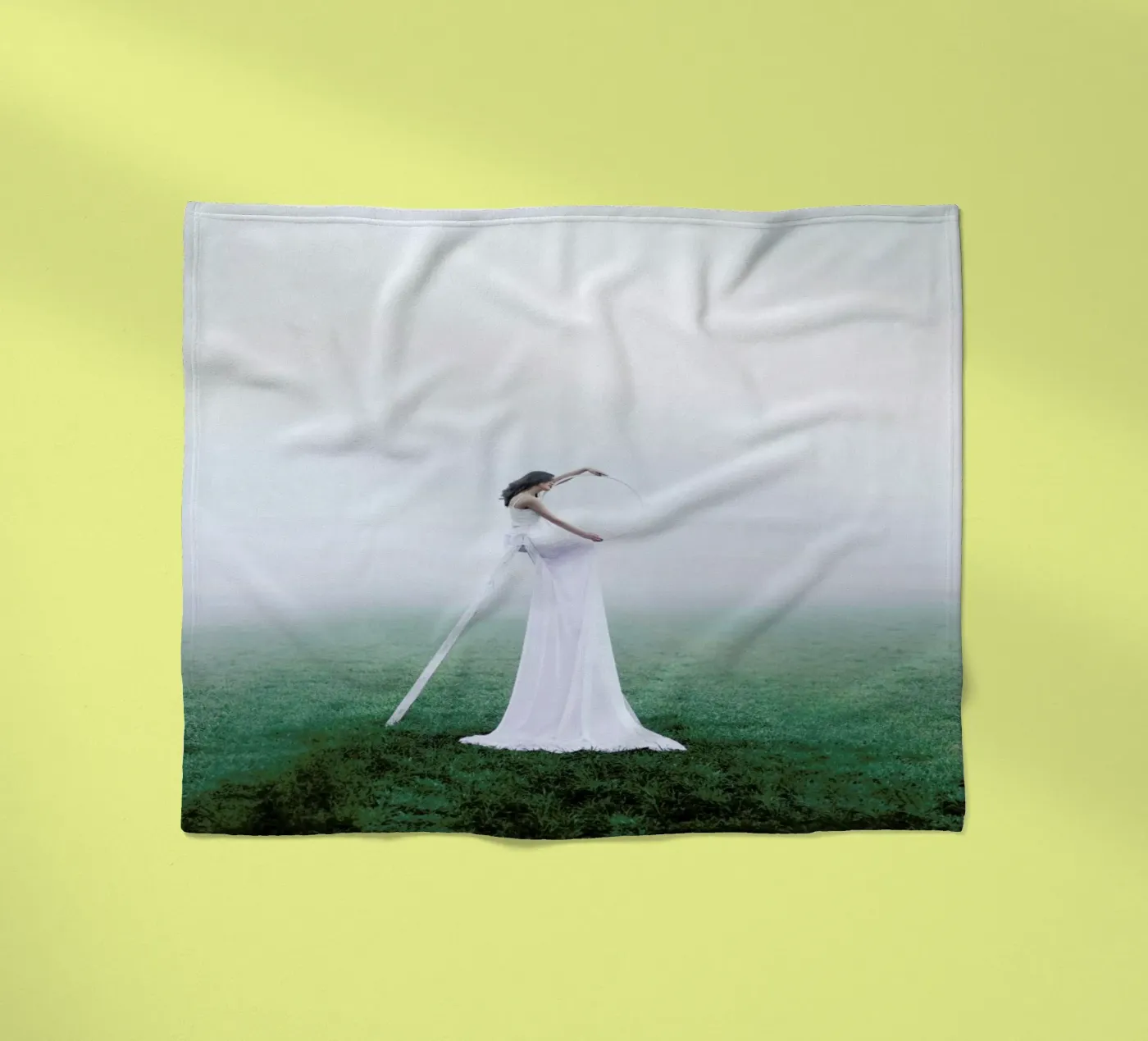Step In Another World Fleecedecke von Jovana Rikalo