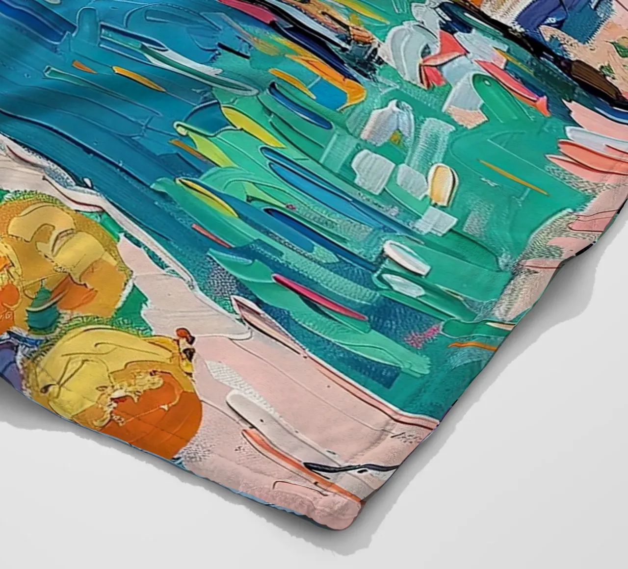 Matisse inspiriert Open Window Fleecedecke von ArtByNiki