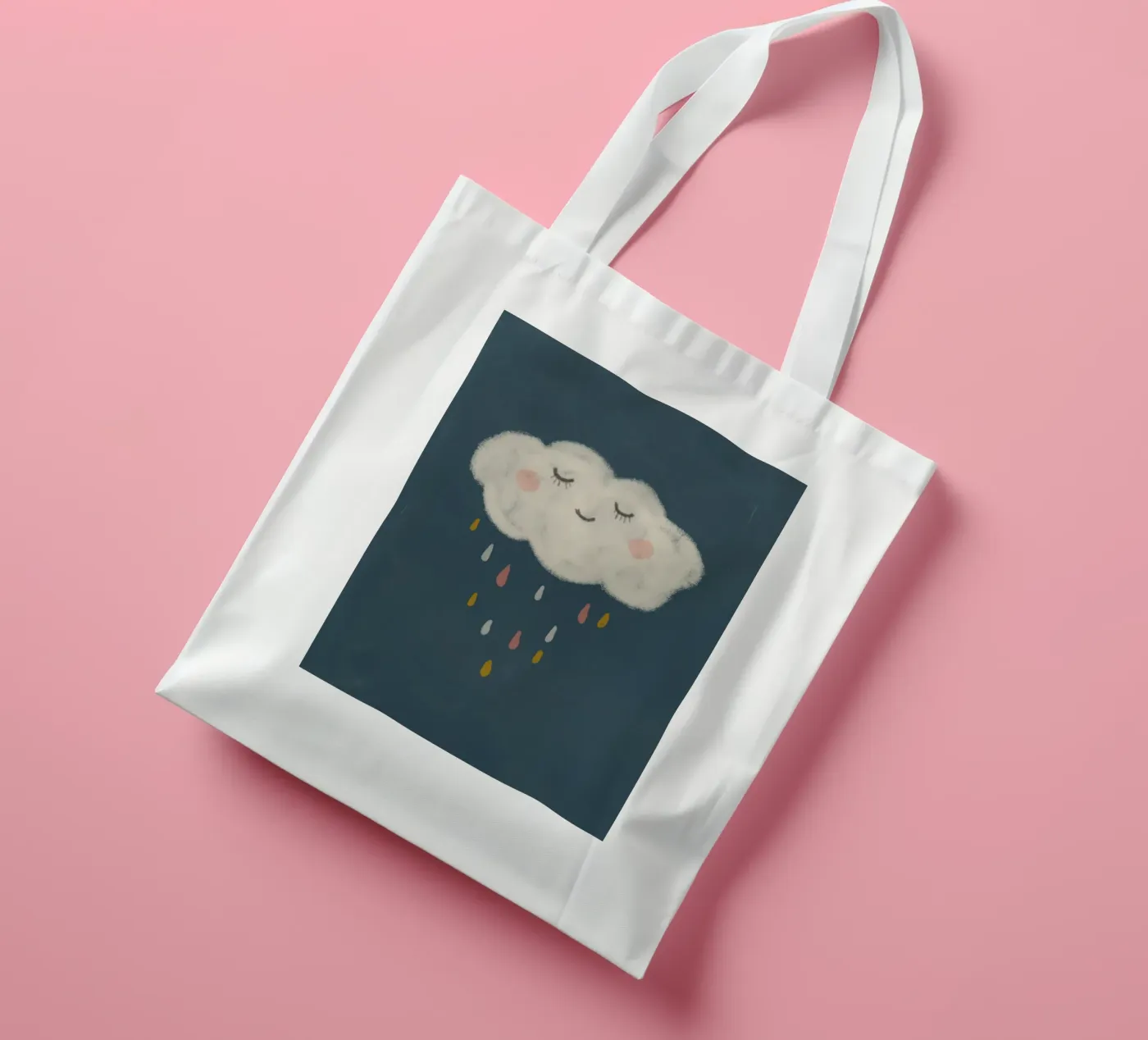 Cloud tote bag by Indigo Rain