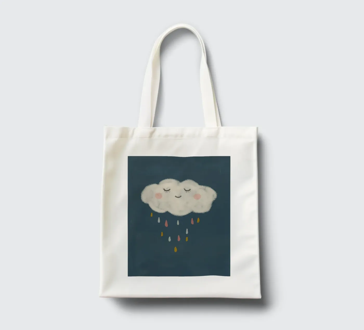 Cloud tote bag by Indigo Rain