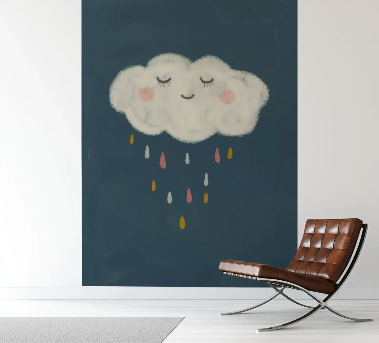 Cloud fotobehang van Indigo Rain