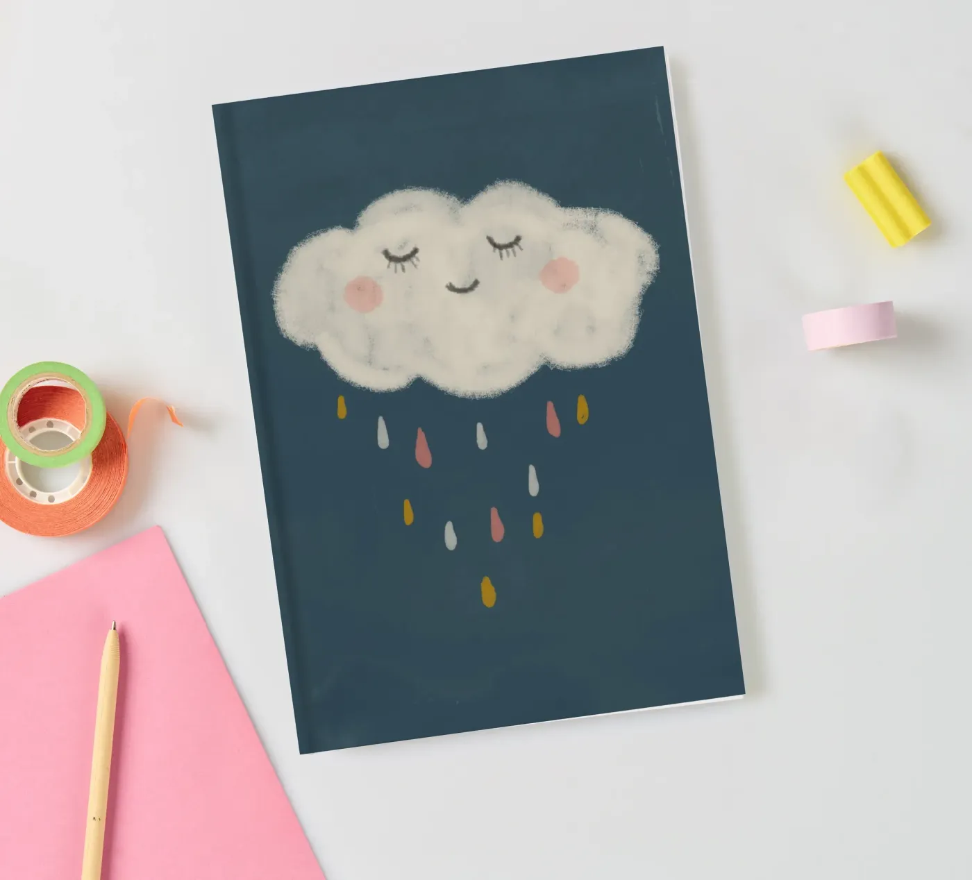 Nuvola quaderno da Indigo Rain