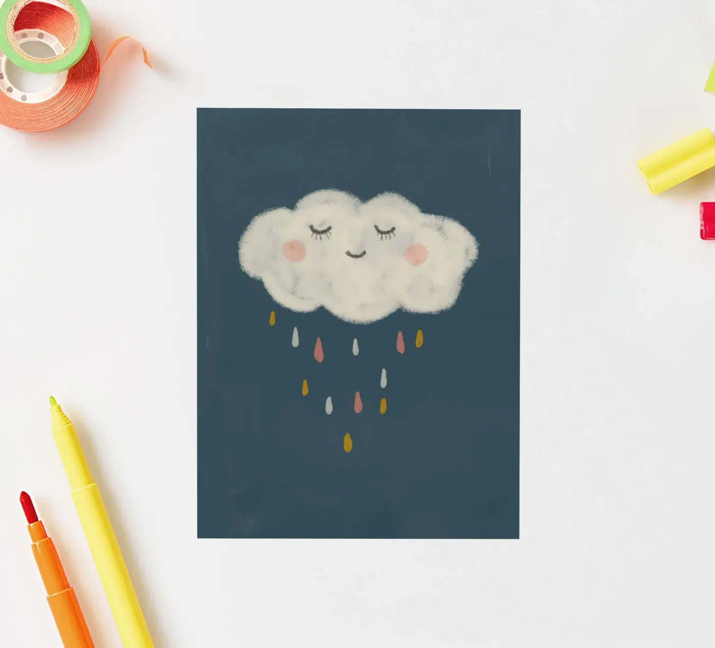 Cloud sticker by Indigo Rain