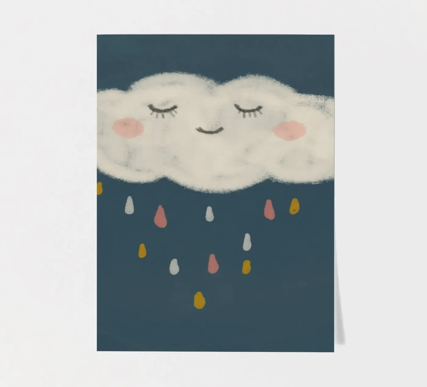 Nuvola foglio adesivo da Indigo Rain