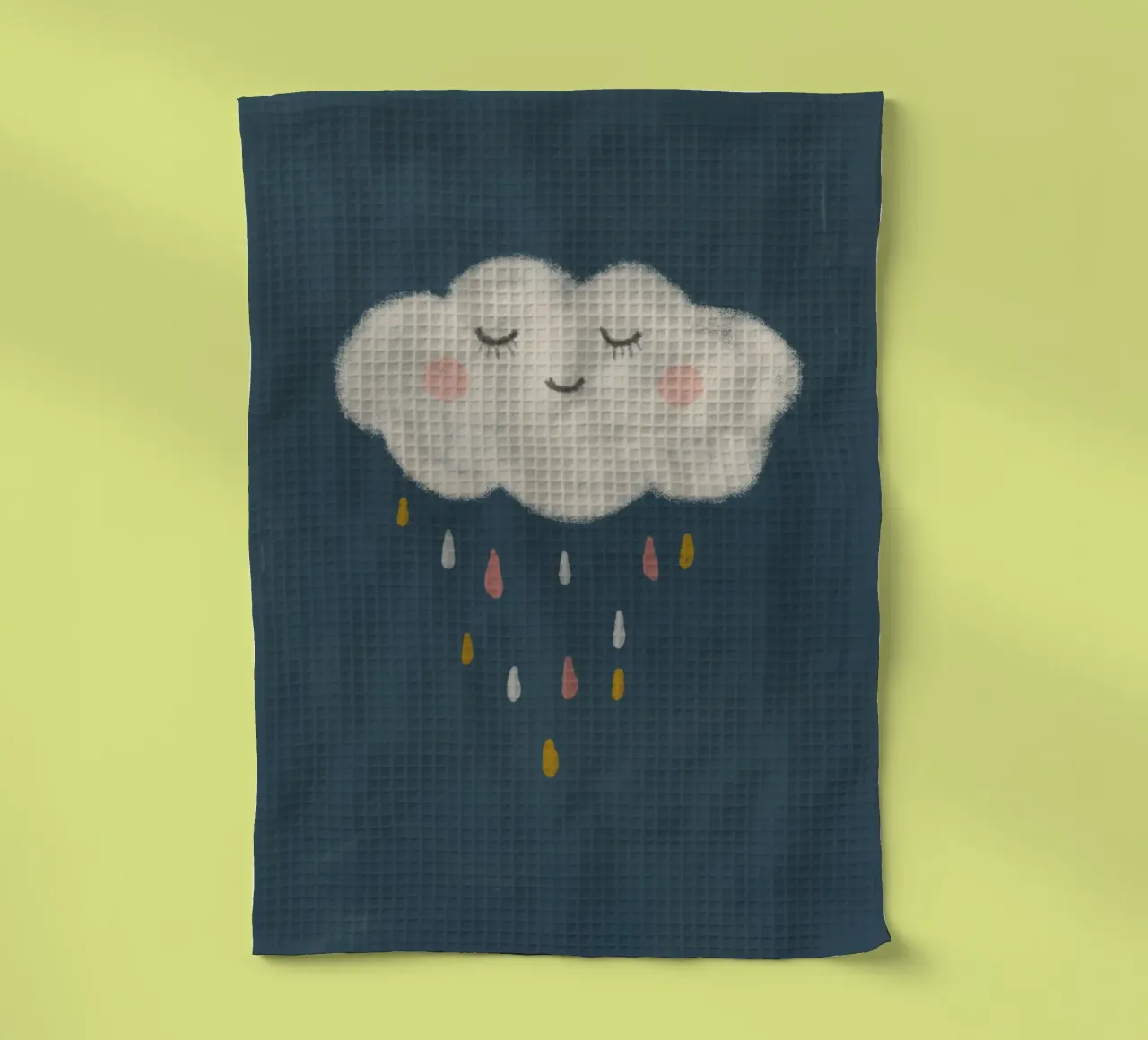 Cloud theedoek van Indigo Rain