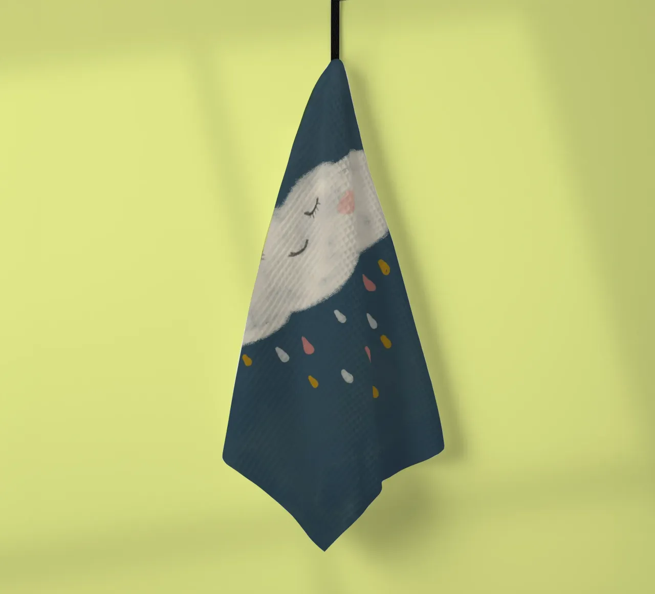 Cloud theedoek van Indigo Rain