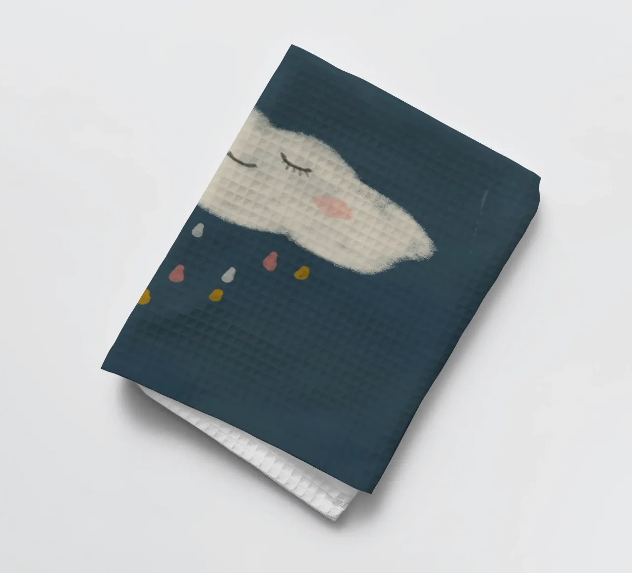 Cloud theedoek van Indigo Rain