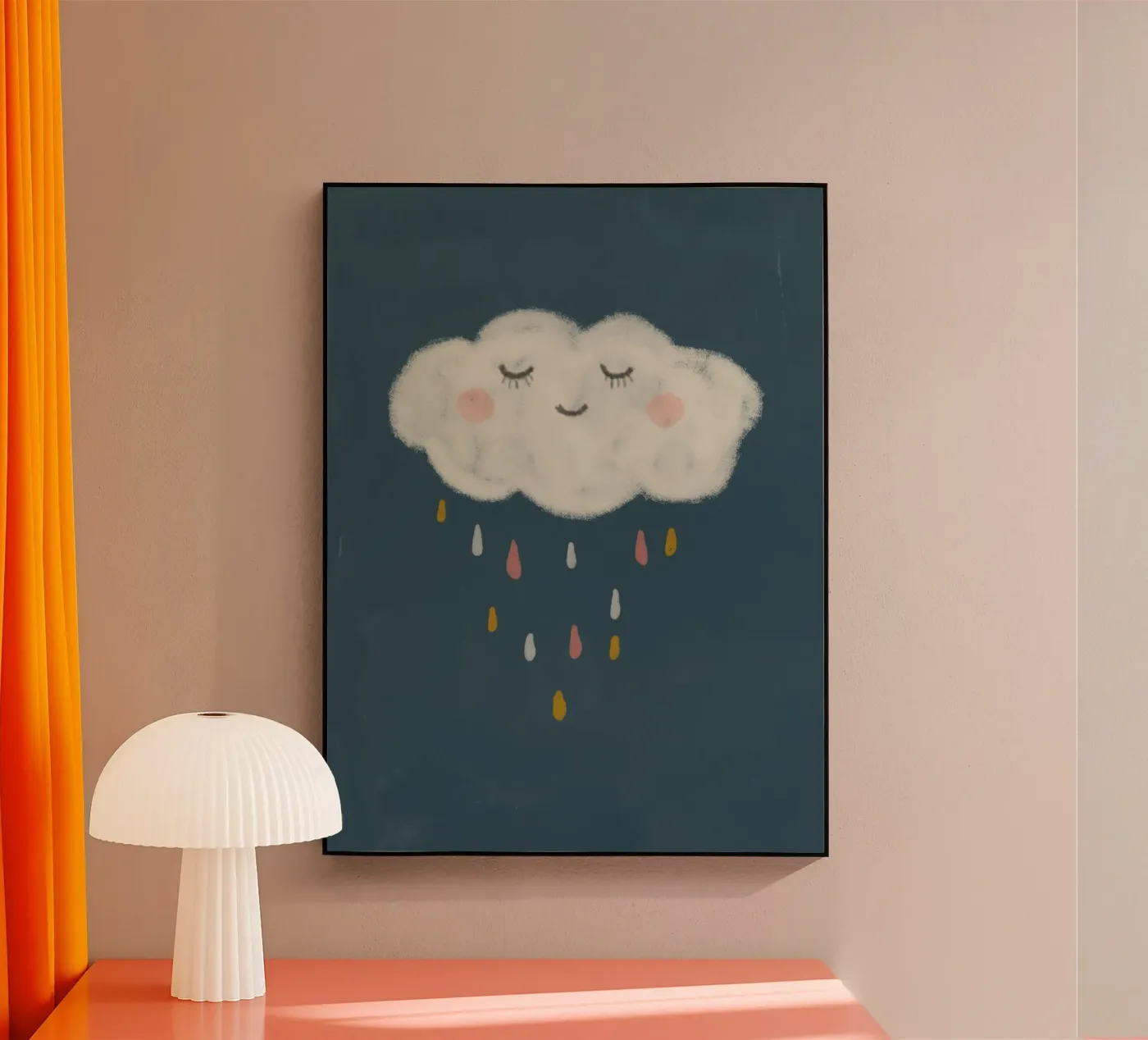 Cloud plexiglas de Indigo Rain