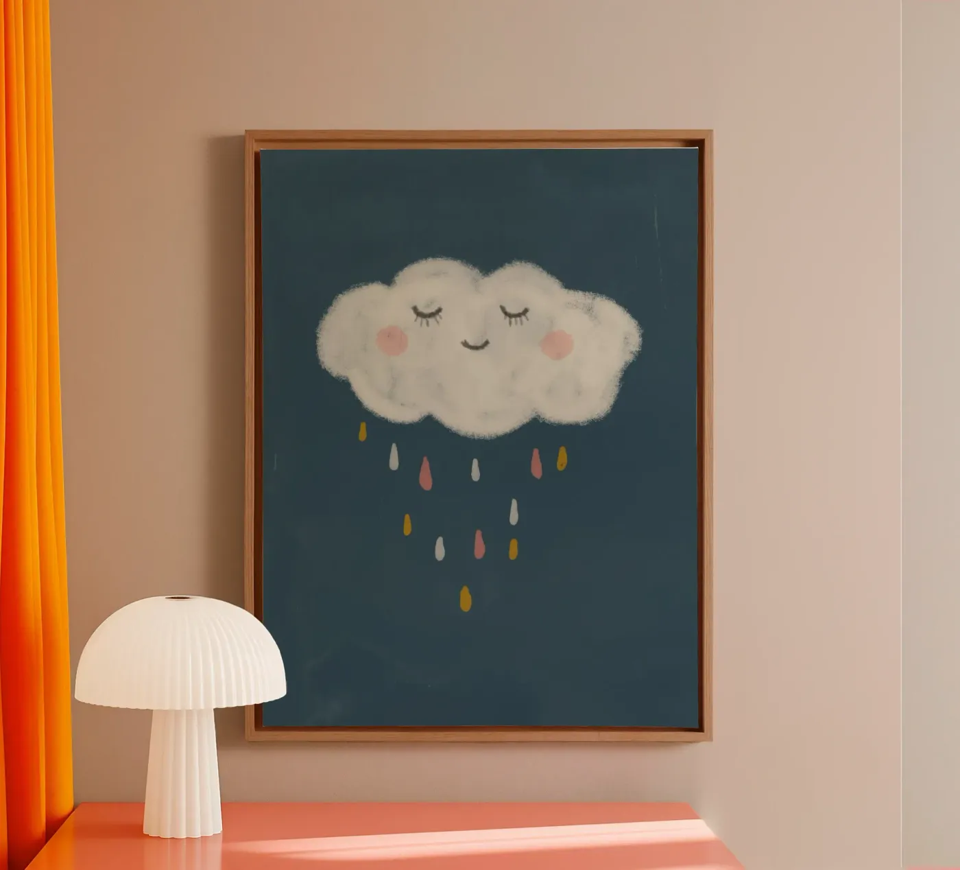 Cloud tela da Indigo Rain