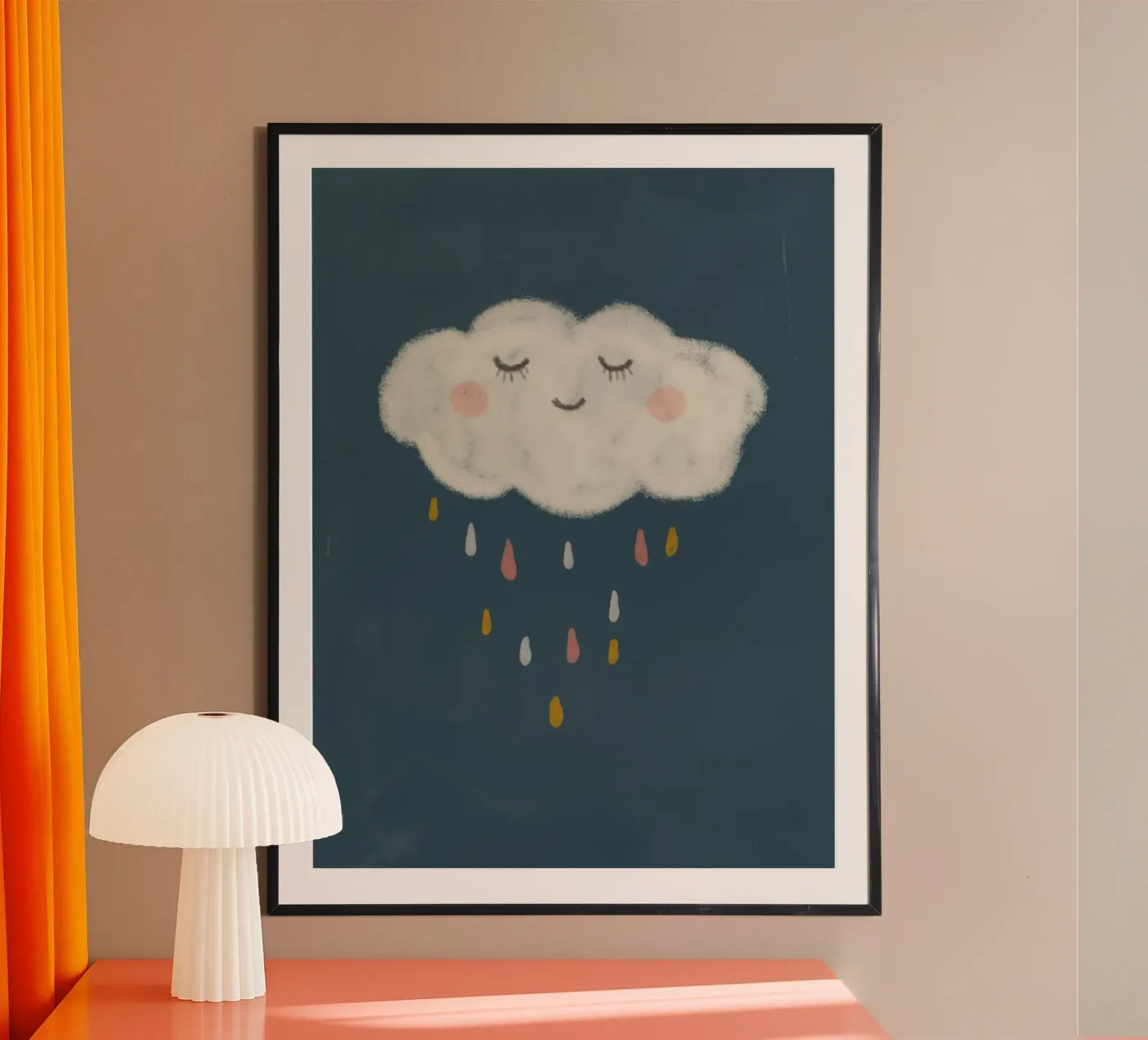 Cloud Poster von Indigo Rain