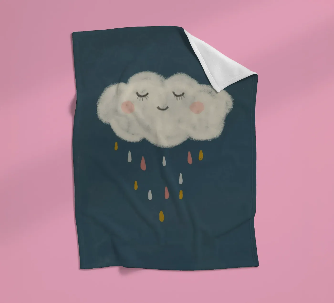 Nuage plaid polaire de Indigo Rain